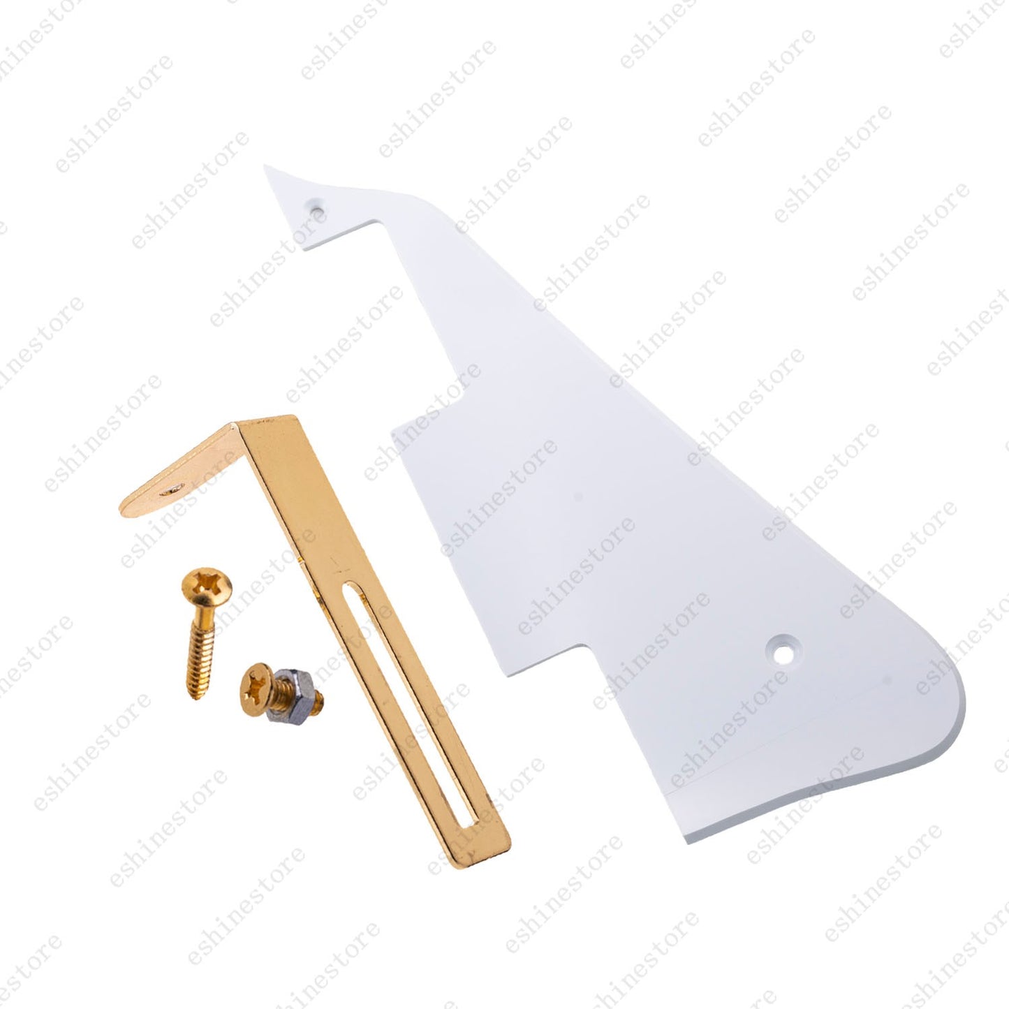 12 Color Guitar Pickguard with Gold Bracket Mounting Screws Set For Les Paul