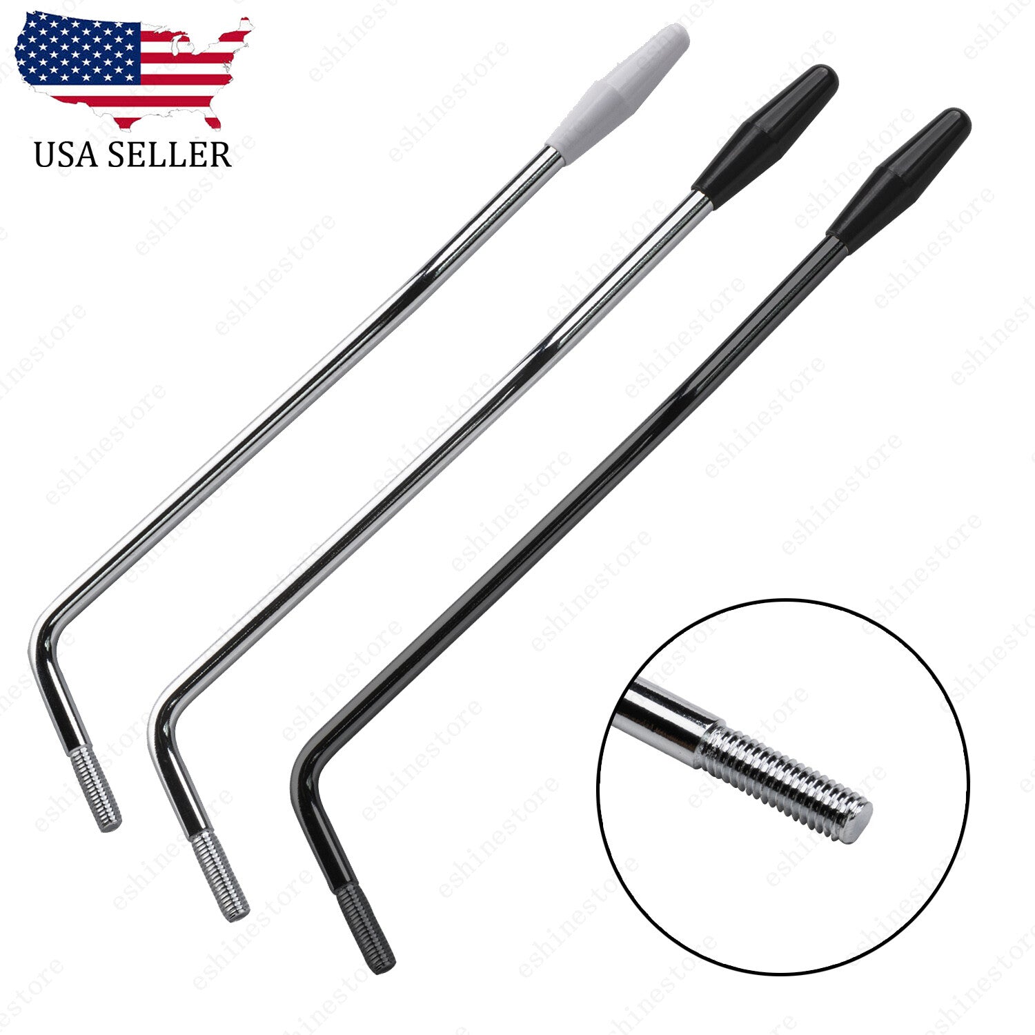 4.8mm Thread Tremolo Arm Whammy Bar For Fender Mexico Stratocaster 3 Colors