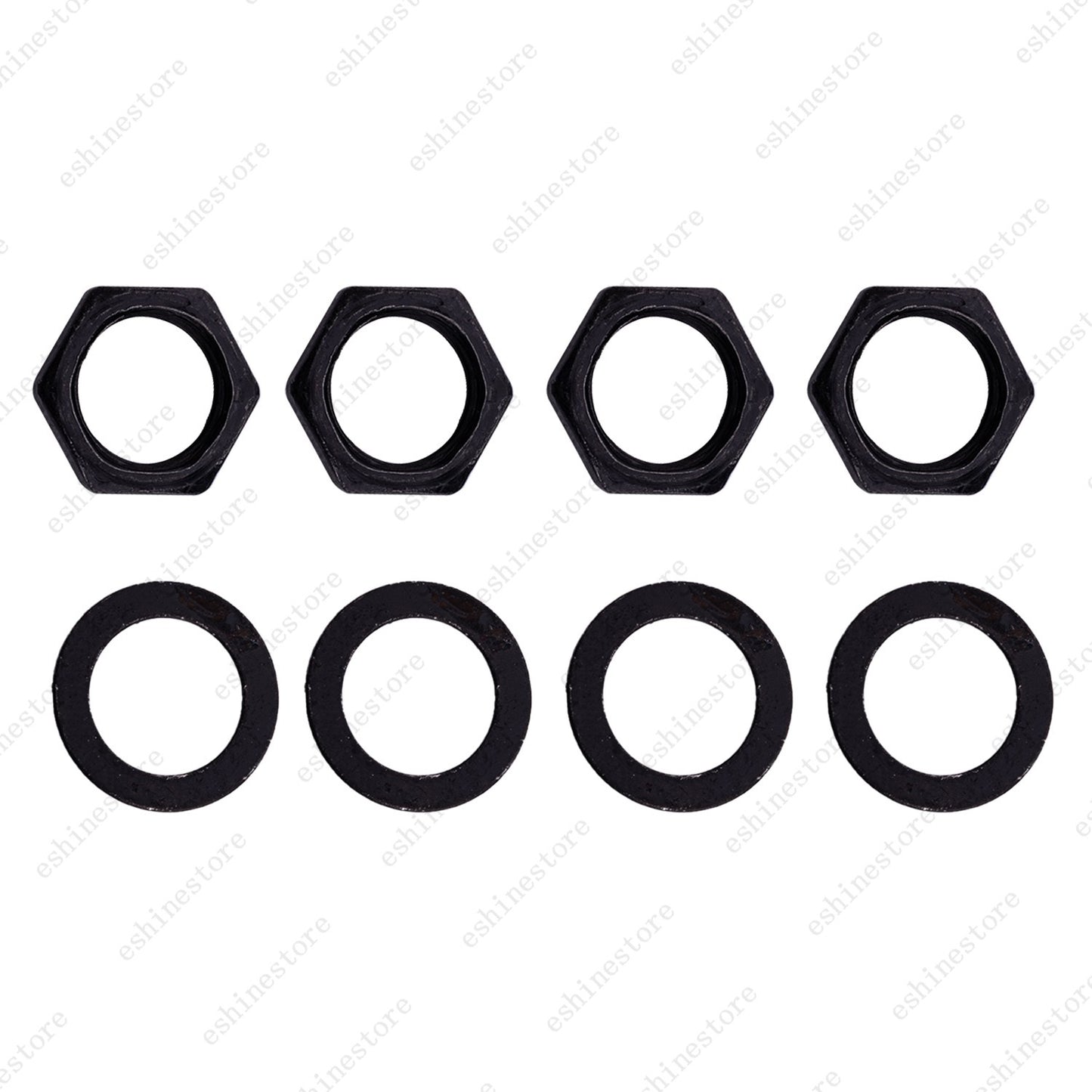 US 3/8" Guitar Pot/Jack Hex Nuts Washers for US CTS Pots & Switchcraft Jacks