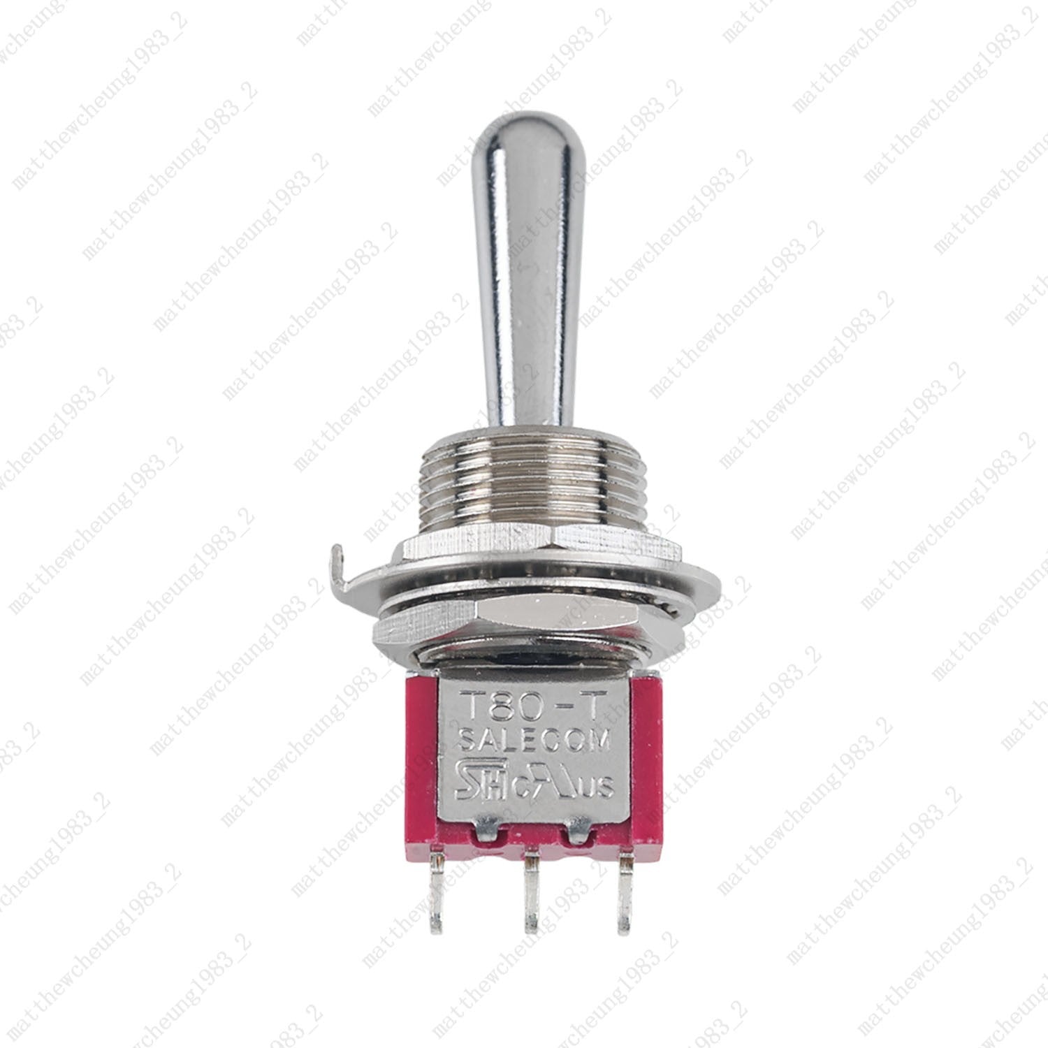 1/3/5 x Guitar Long Fat Bat Toggle Switch SPDT 3Pin 3-Position ON-OFF-ON Sealed