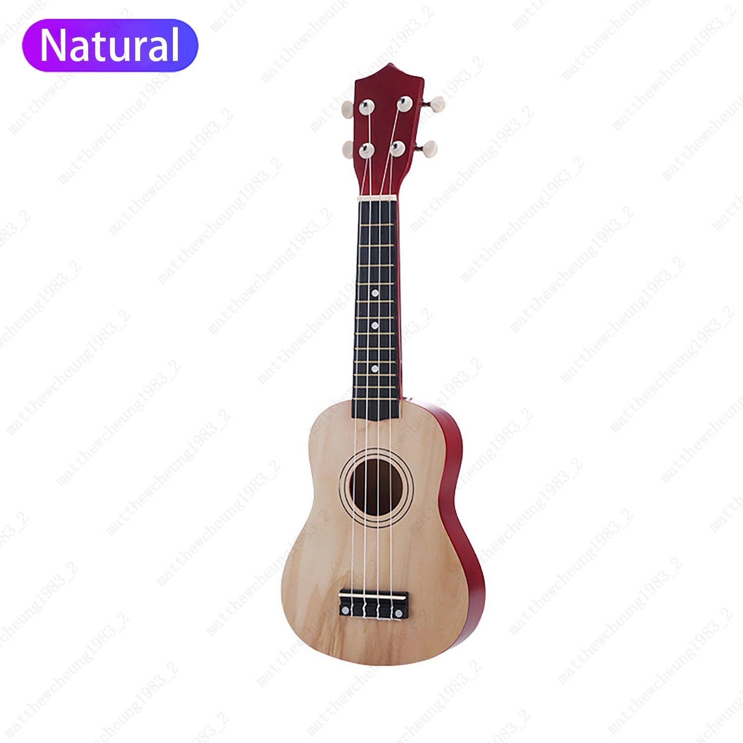 21 inch Soprano Ukulele Four String Basswood Classical Ukelele for Beginner