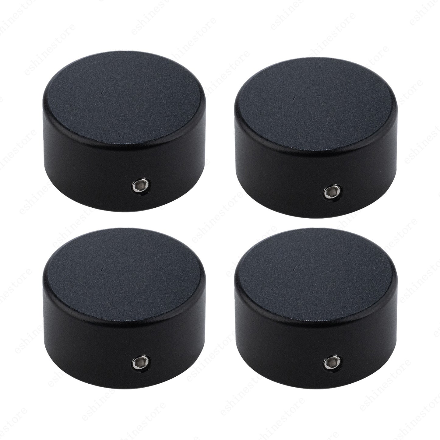 1/2/4 pcs  Aluminum Alloy Effects Pedal Footswitch Topper with Screws 6 Colors