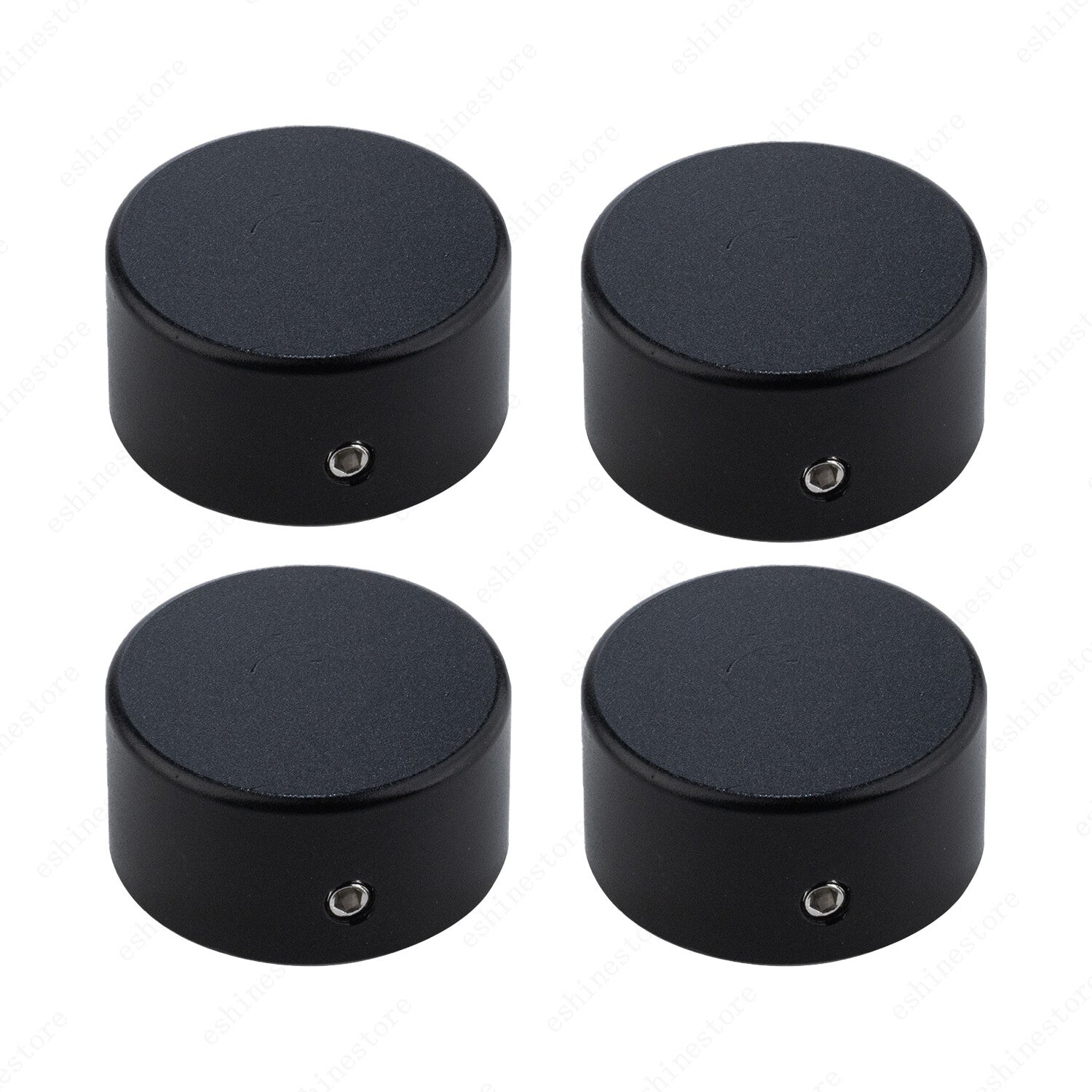 1/2/4 pcs  Aluminum Alloy Effects Pedal Footswitch Topper with Screws 6 Colors