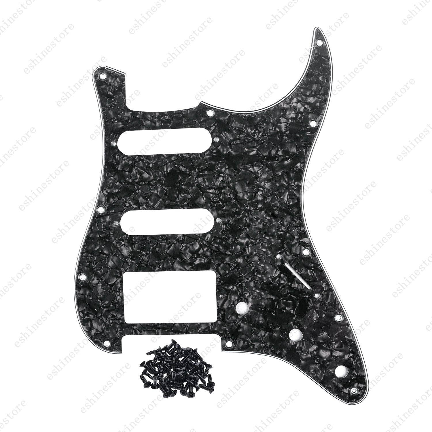 11 Hole SSH Strat Style Pickguard & Screw For USA MIM FENDER Strat Multicolors