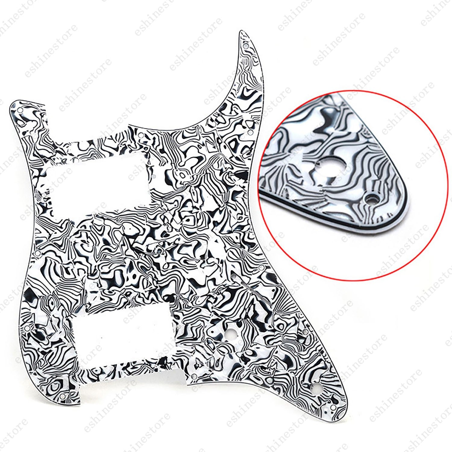 11 Holes HH hunbucker Strat Style Pickguard For Stratocaster Various Colors
