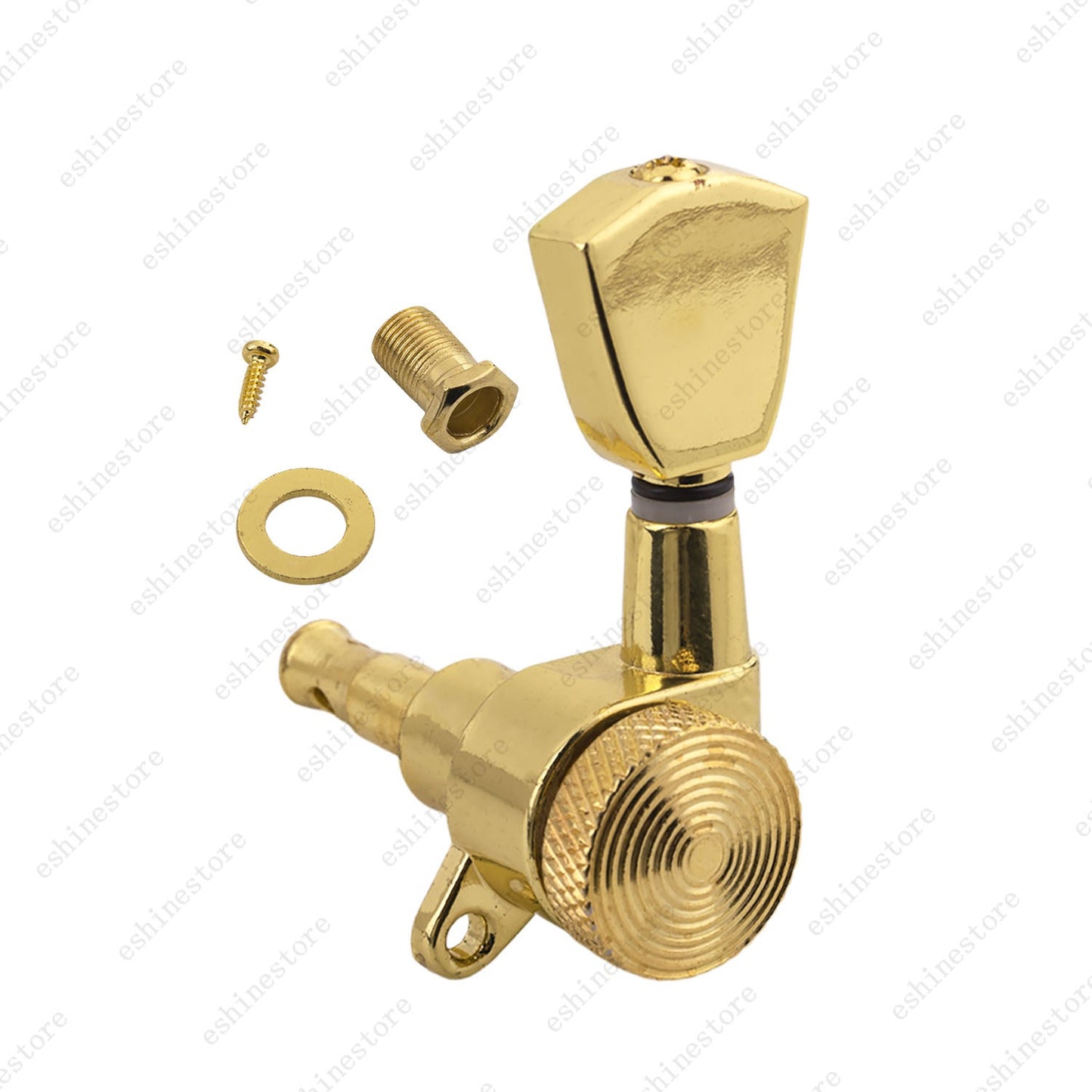 Electric Guitar Locking Tuners Tuning Pegs Machine Heads 1:18 L/R Inline