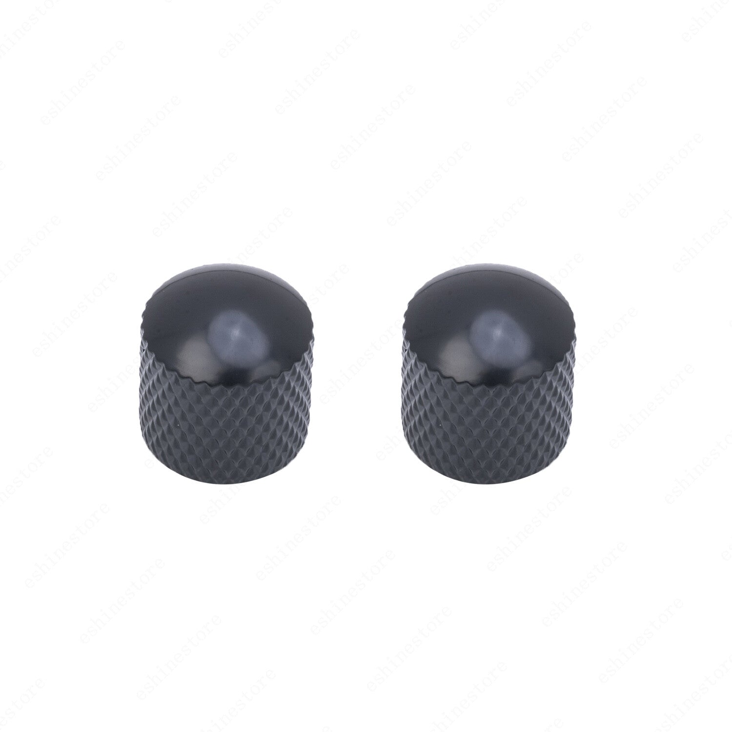 2 Pcs Metal Guitar/Bass Dome Control Volumn Tone Knob 18 Split For TL ST