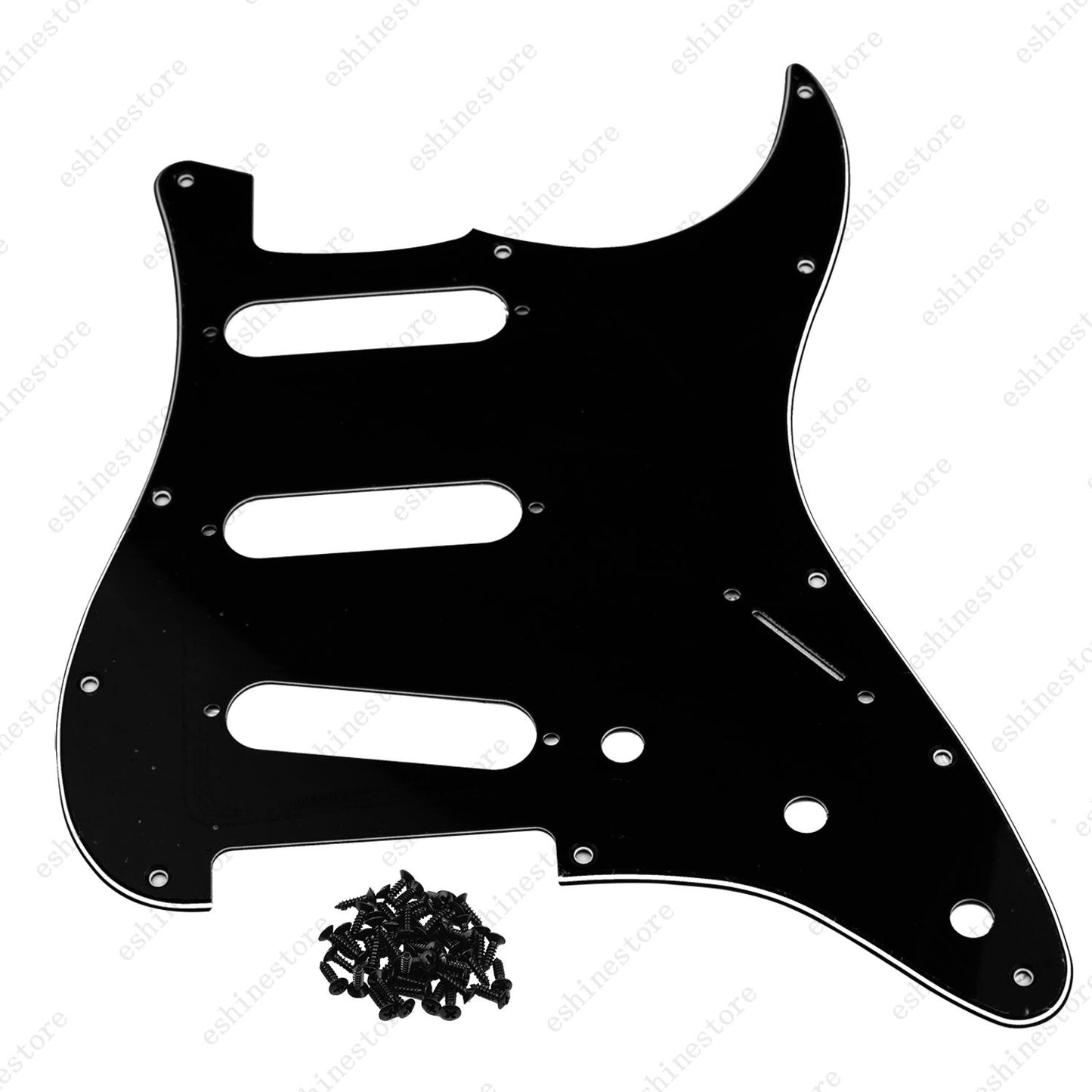 11 Hole SSS Strat Style Pickguard for USA MIM Standard Fender Start Multicolor