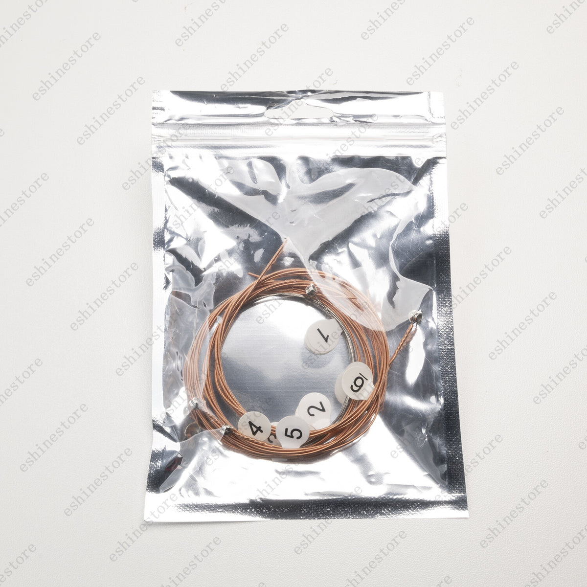 1-3 Set of 6 Guitar Strings Replacement Steel String For Acoustic Guitar 1st-6th