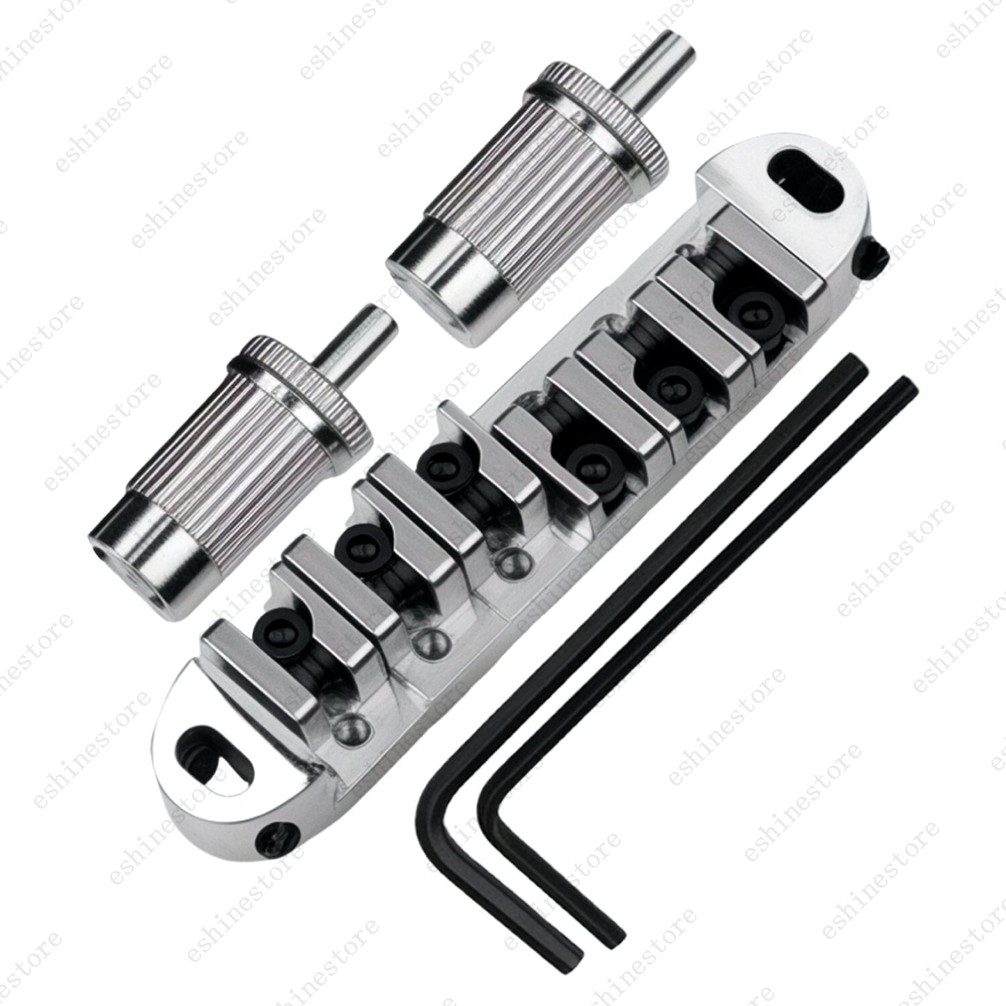 Adjustable Tune-O-Matic Roller Saddle Bridge Threaded Posts For Les Paul SG ES