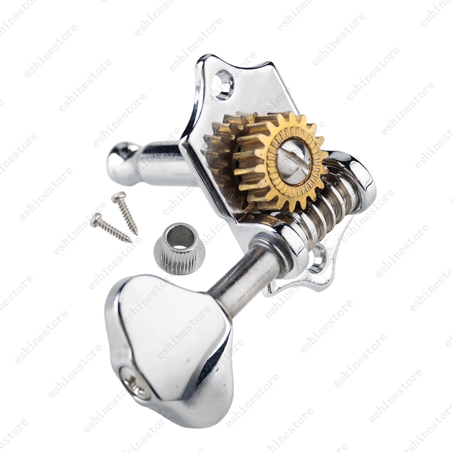 Open-Gear Guitar Tuning Pegs Machine Heads 1:18 Gear Ratio for Acoustic Guitar