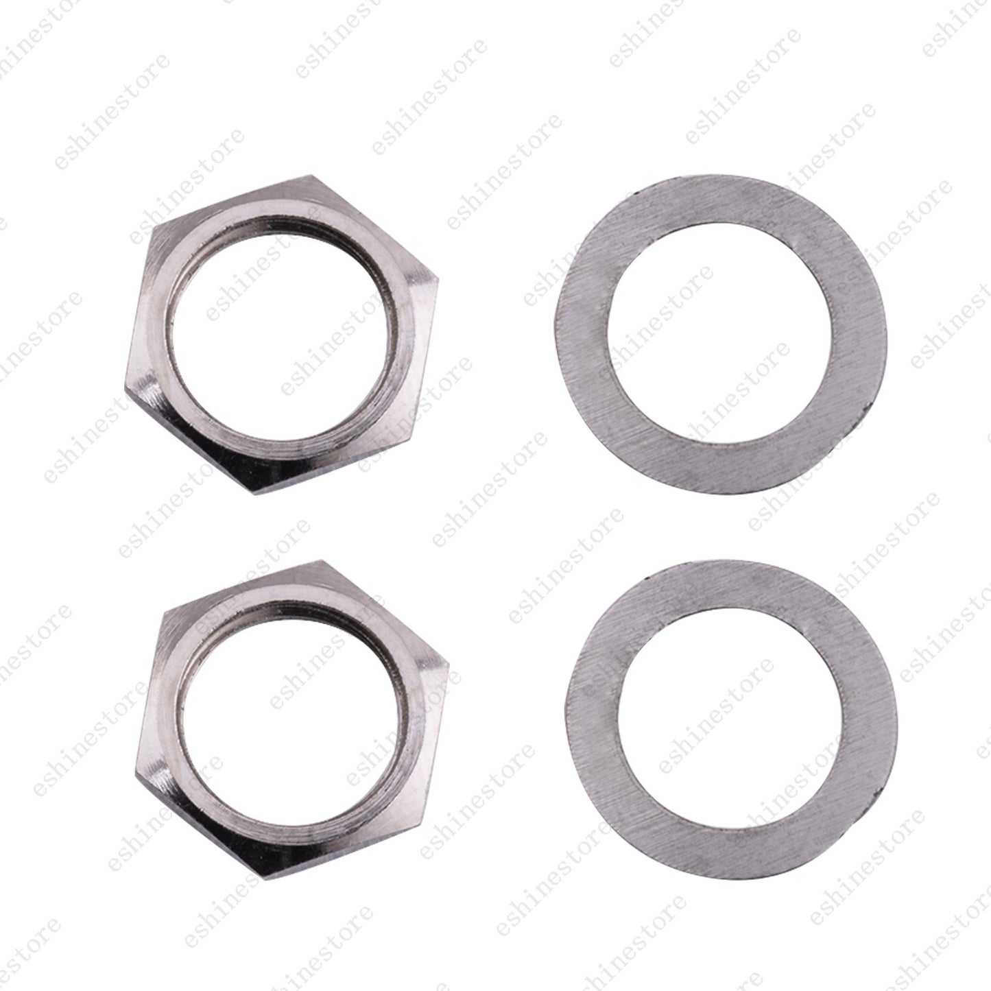 US 3/8" Guitar Pot/Jack Hex Nuts Washers for US CTS Pots & Switchcraft Jacks