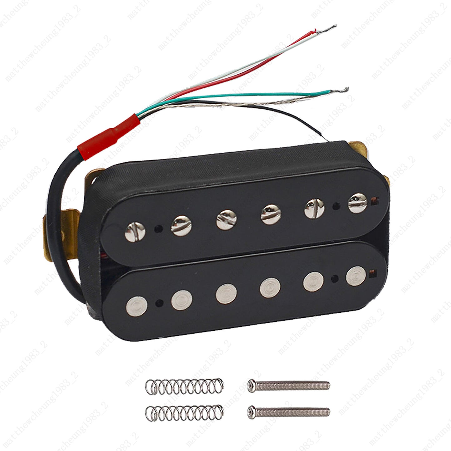 Guitar Passive Alnico 2 Magnet Neck / Bridge 50mm 52mm Humbucker Pickup