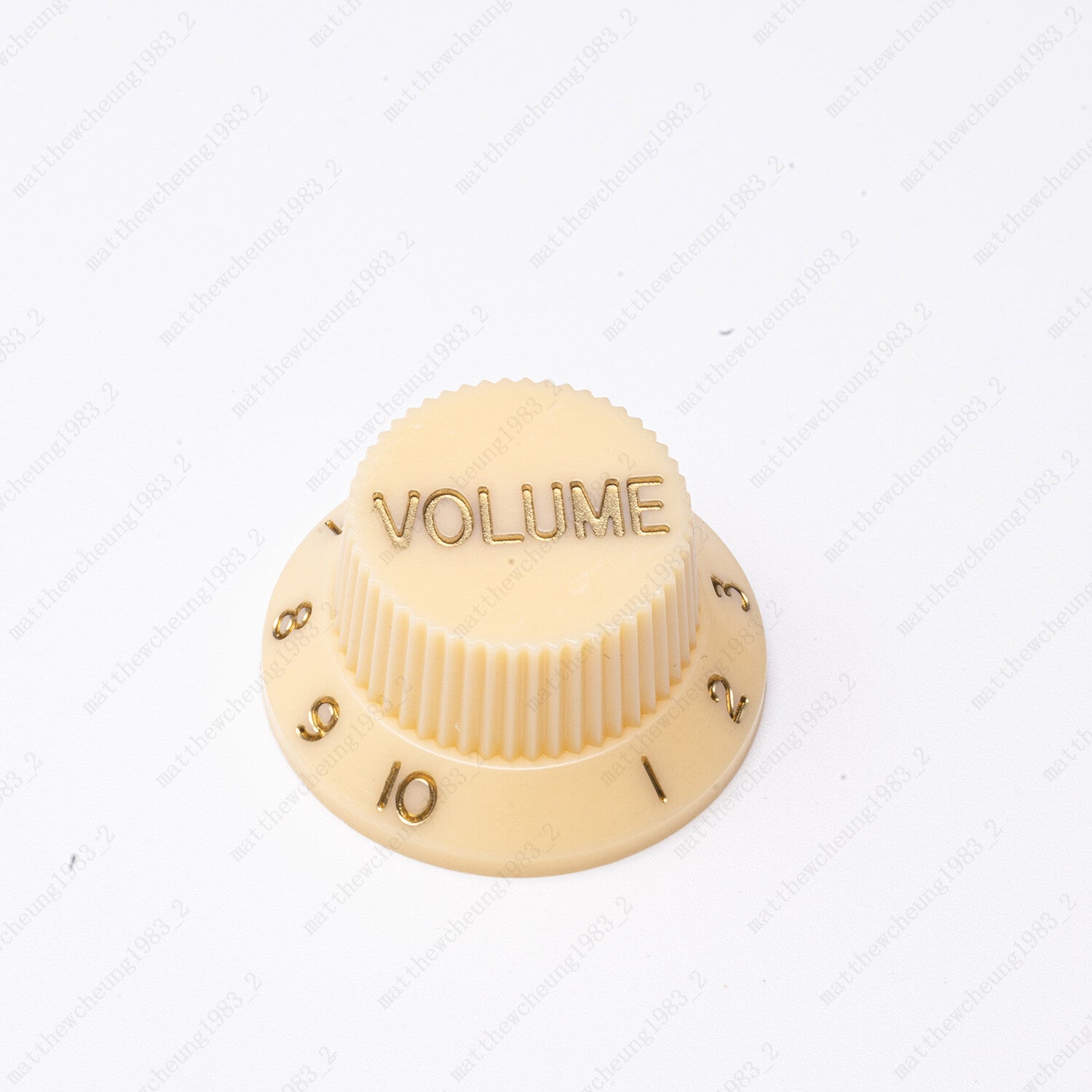 3 Pcs Cream Numbers ST Electirc Guitar Knobs Volume Tone Knob fits Stratocaster