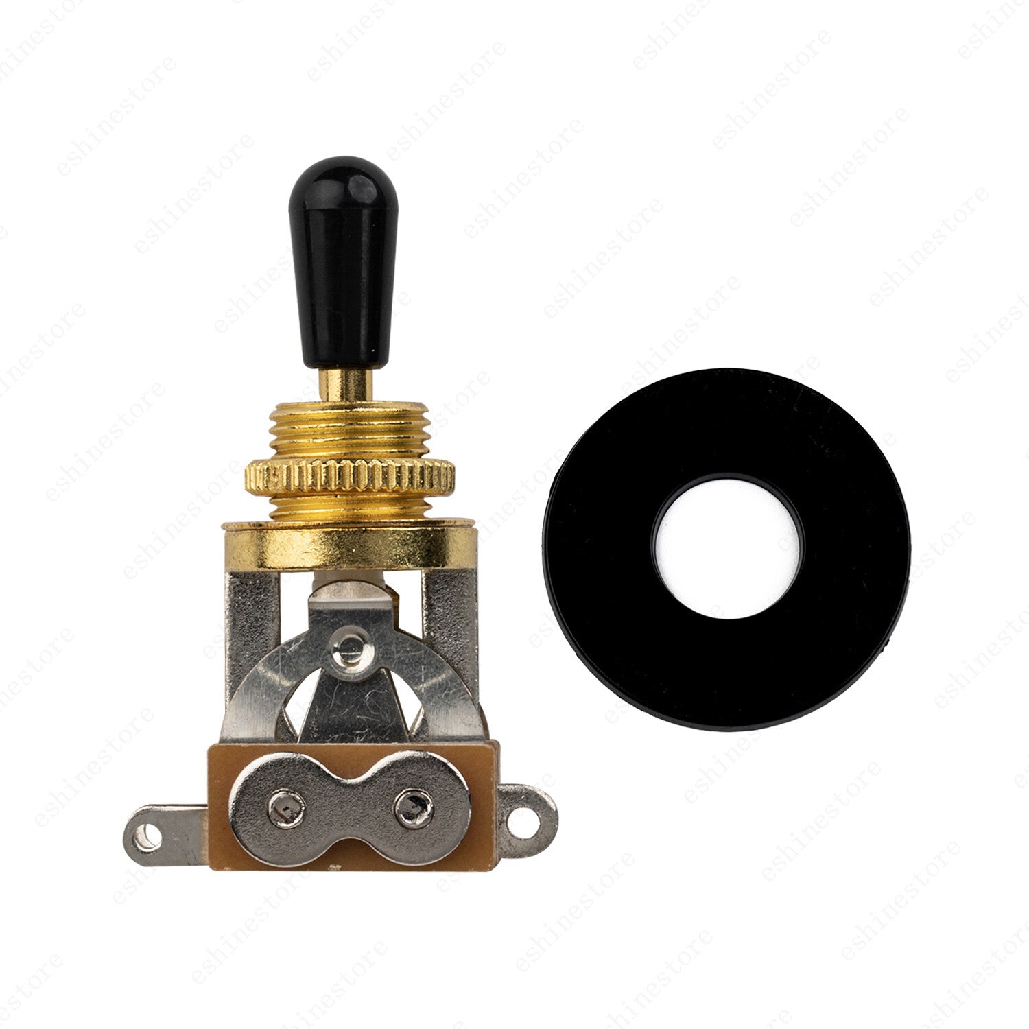 NEW Gold 3-Way Toggle Switch with Plate for Gibson/Epiphone Les Paul Guitar