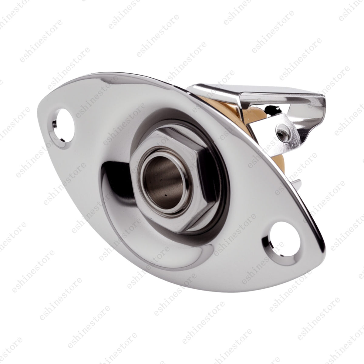 3 Colors Guitar Jack Plate Input Output Jackplate Oval For Telecaster Les Paul