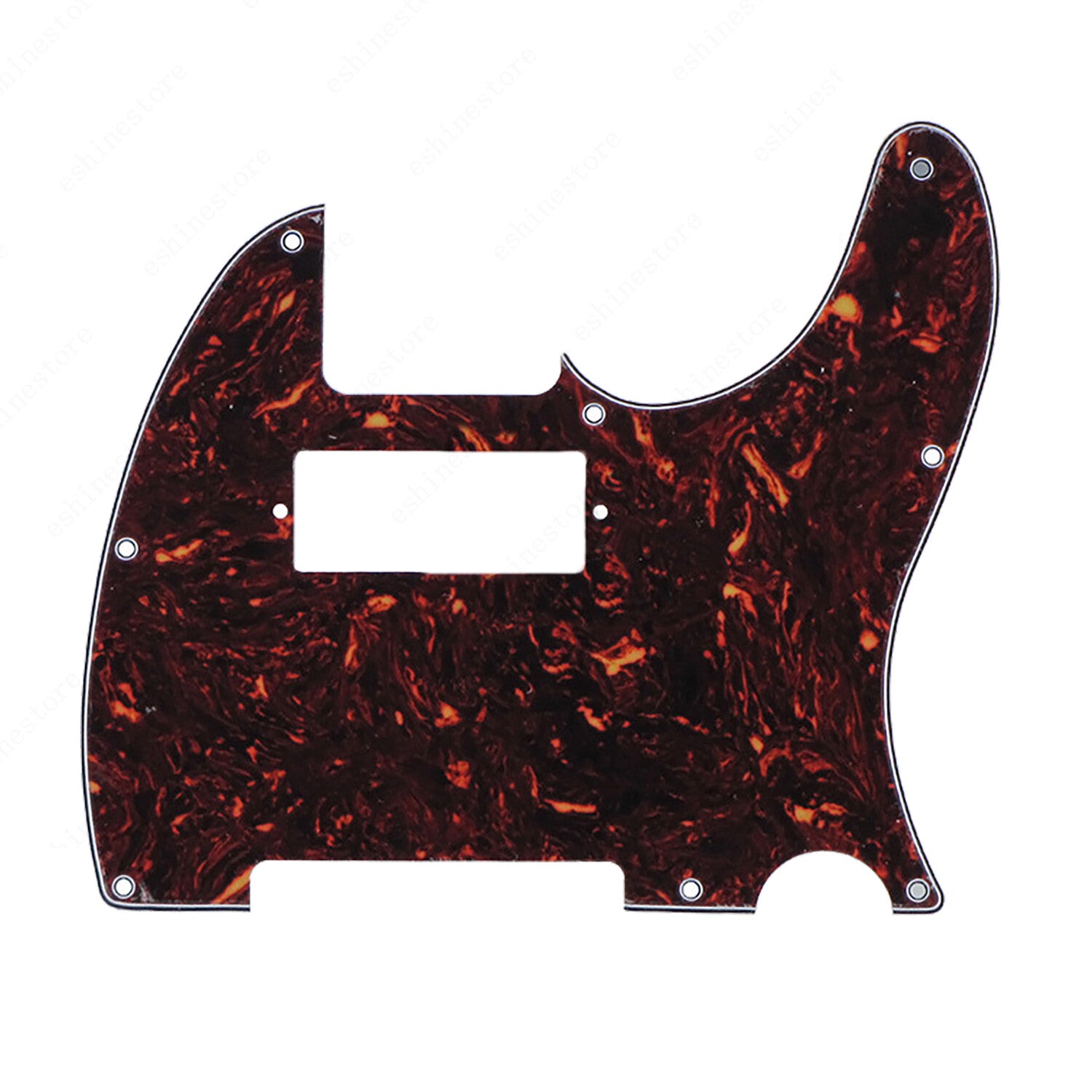 8 Hole Mini Humbucker Style Guitar Pickguard Scratch Plate For Fender Telecaster