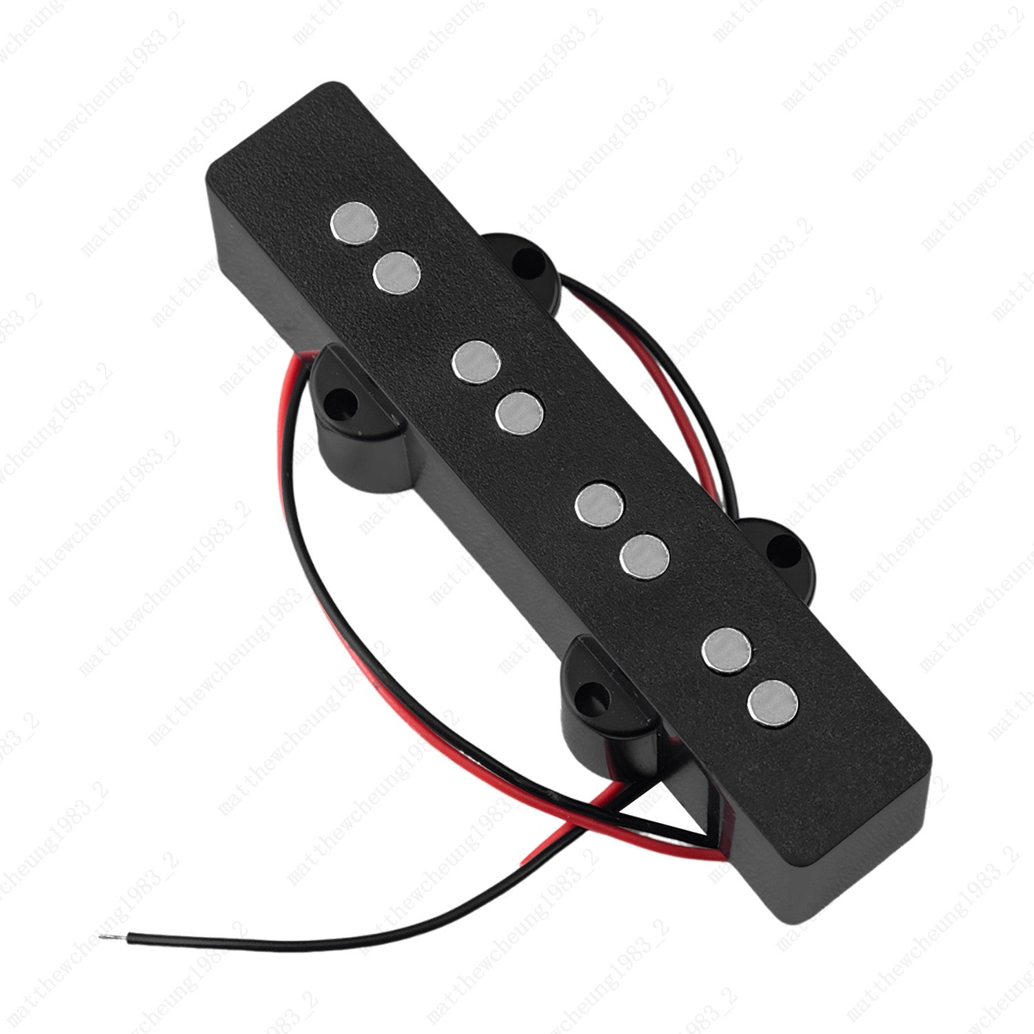 Open-style Ceramic 4-string 94mm Bridge Pickup w/ Screw Spring for JB Jazz Bass