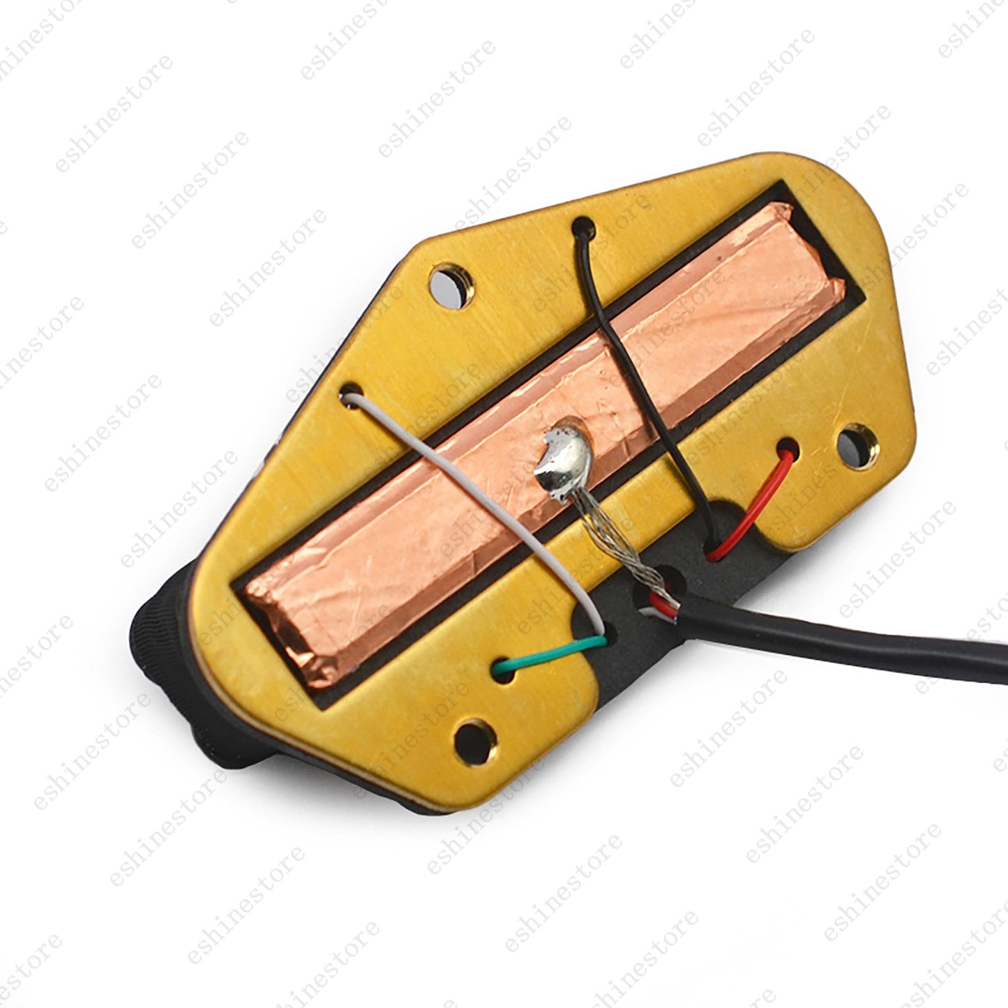 Guitar Ceramic Hot Dual Rail Bridge Pickup Humbucker For Telecaster 4 Colors