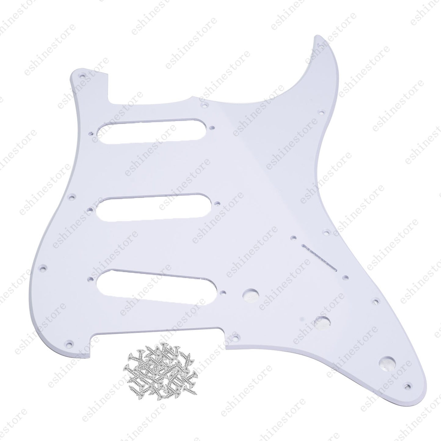 11 Hole SSS Strat Style Pickguard for USA MIM Standard Fender Start Multicolor