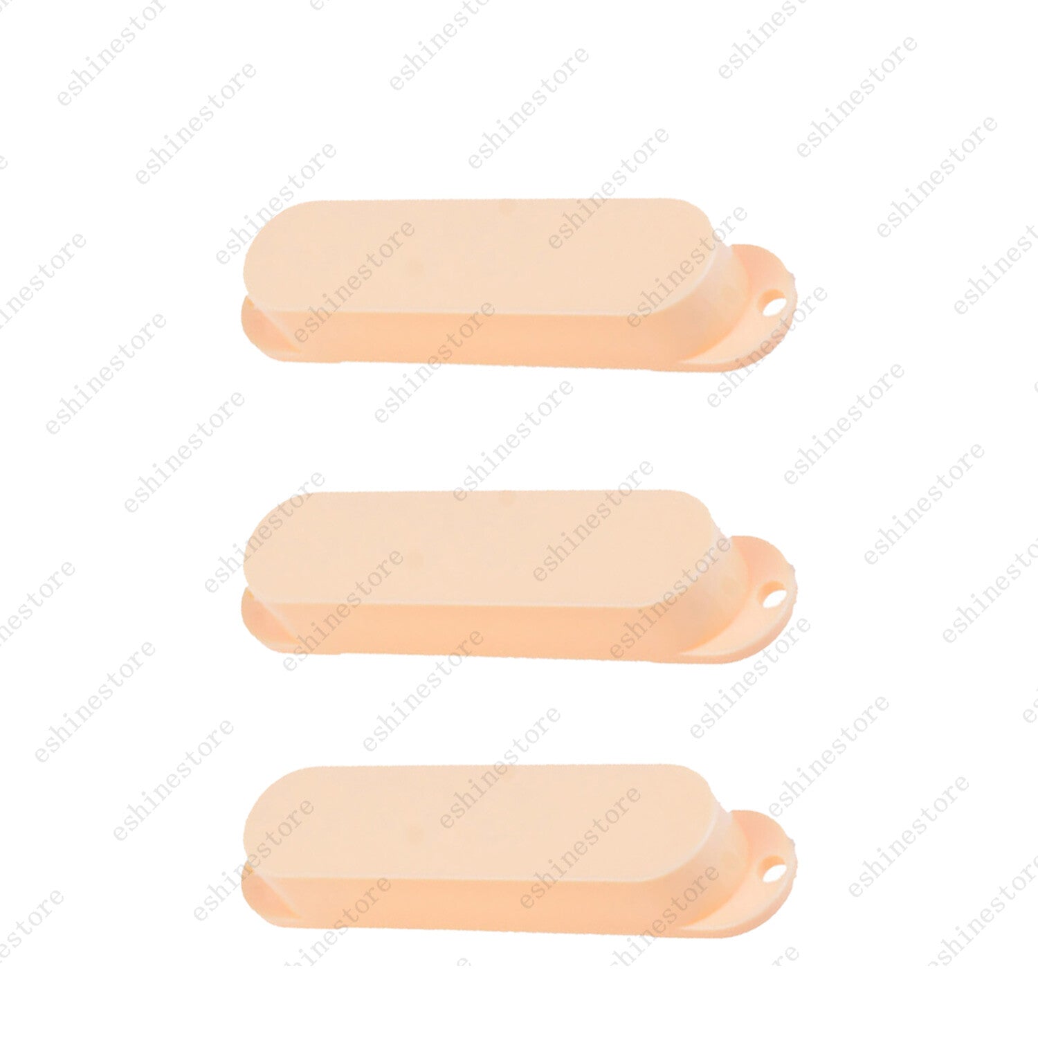 1/2/3Pcs Plastic Sealed Single Coil Pickup Cover For ST Guitar No Holes 12Color