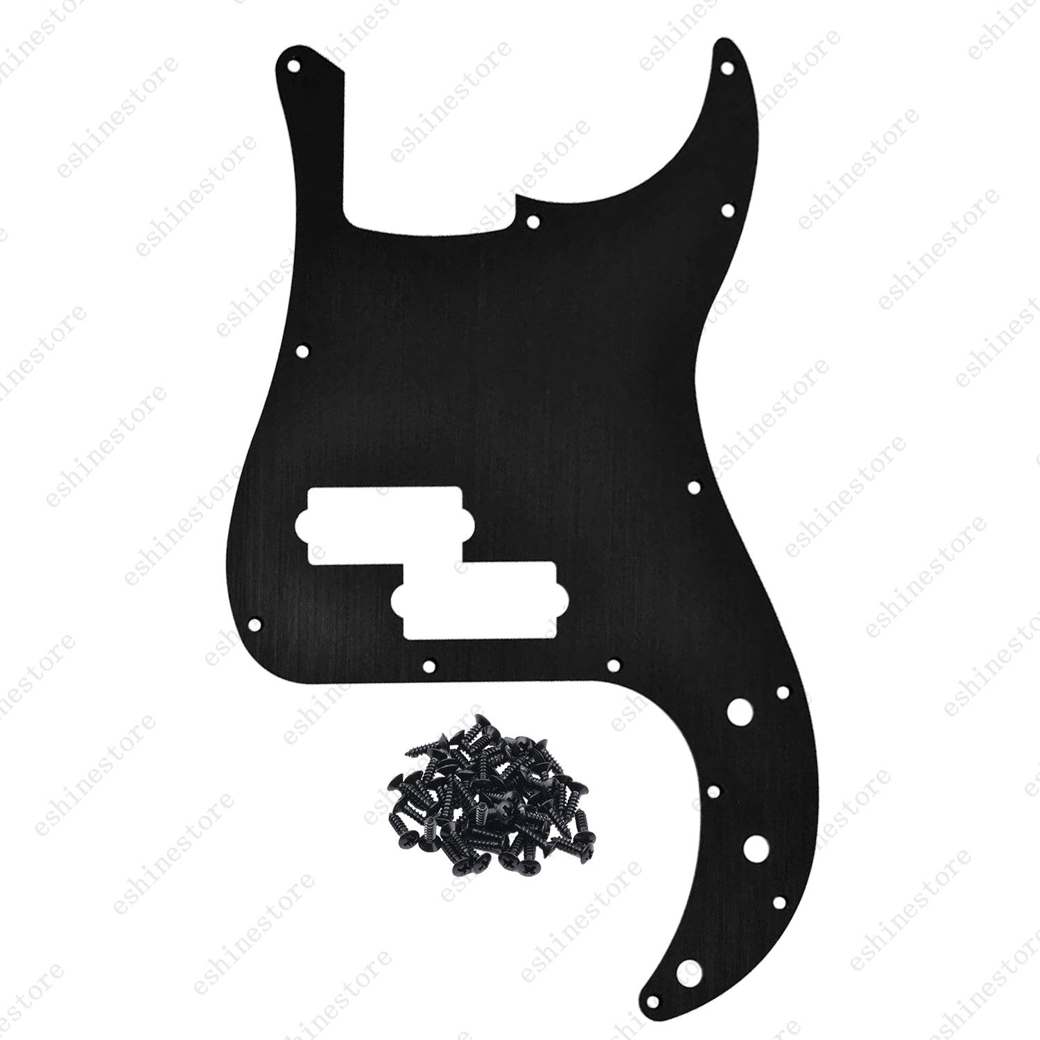 13 Hole Metal Aluminium Anodized Bass Pickguard Fits for Fender Precision P Bass