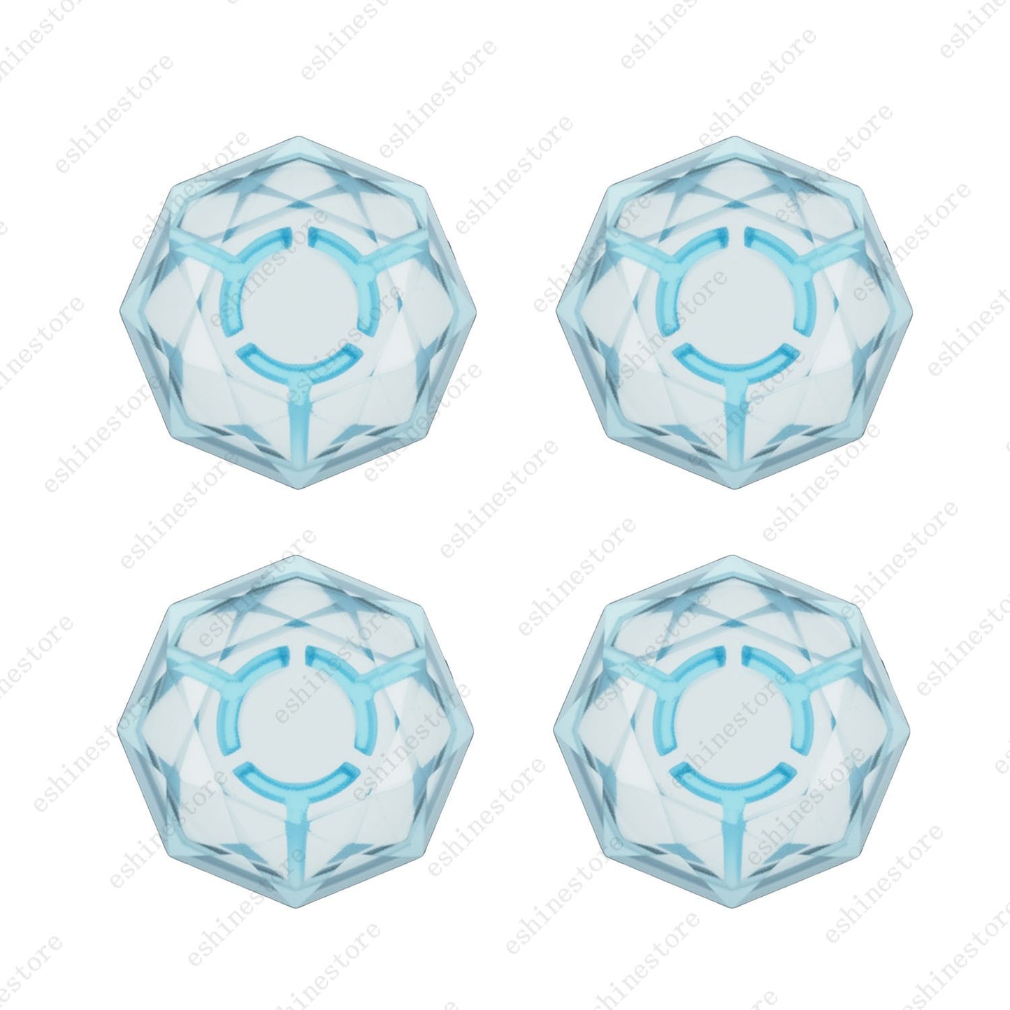 1/2/4 Pcs Diamond Shape Guitar Effect Pedal Footswitch Toppers Foot Nail Cap