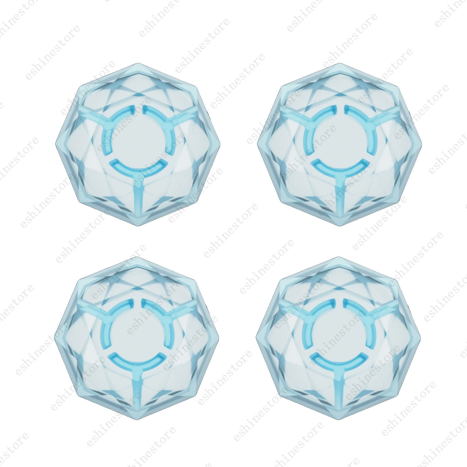 1/2/4 Pcs Diamond Shape Guitar Effect Pedal Footswitch Toppers Foot Nail Cap