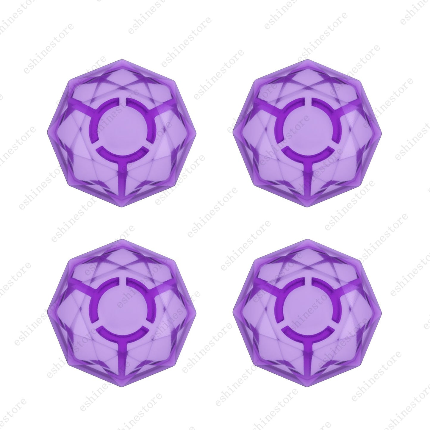 1/2/4 Pcs Diamond Shape Guitar Effect Pedal Footswitch Toppers Foot Nail Cap
