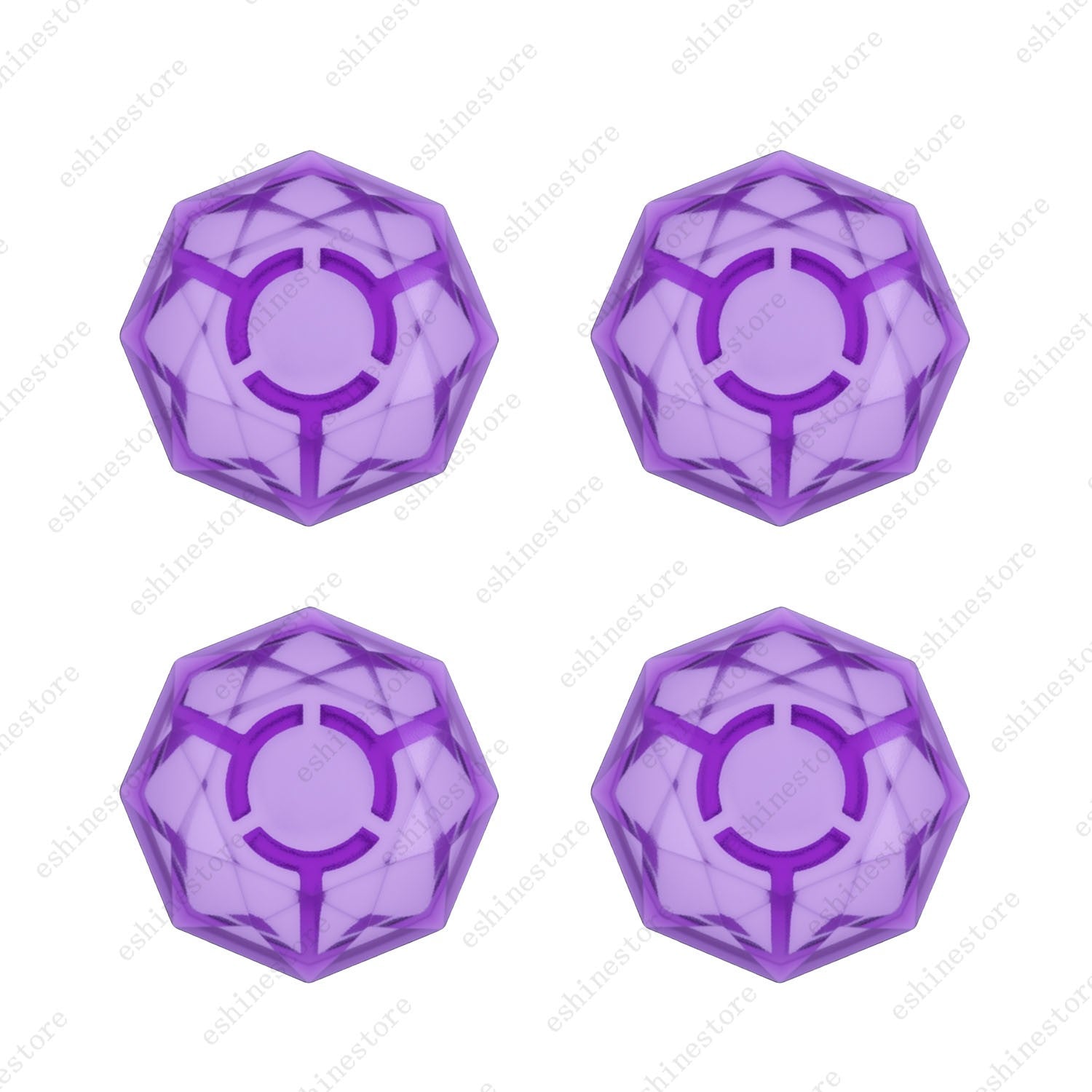 1/2/4 Pcs Diamond Shape Guitar Effect Pedal Footswitch Toppers Foot Nail Cap