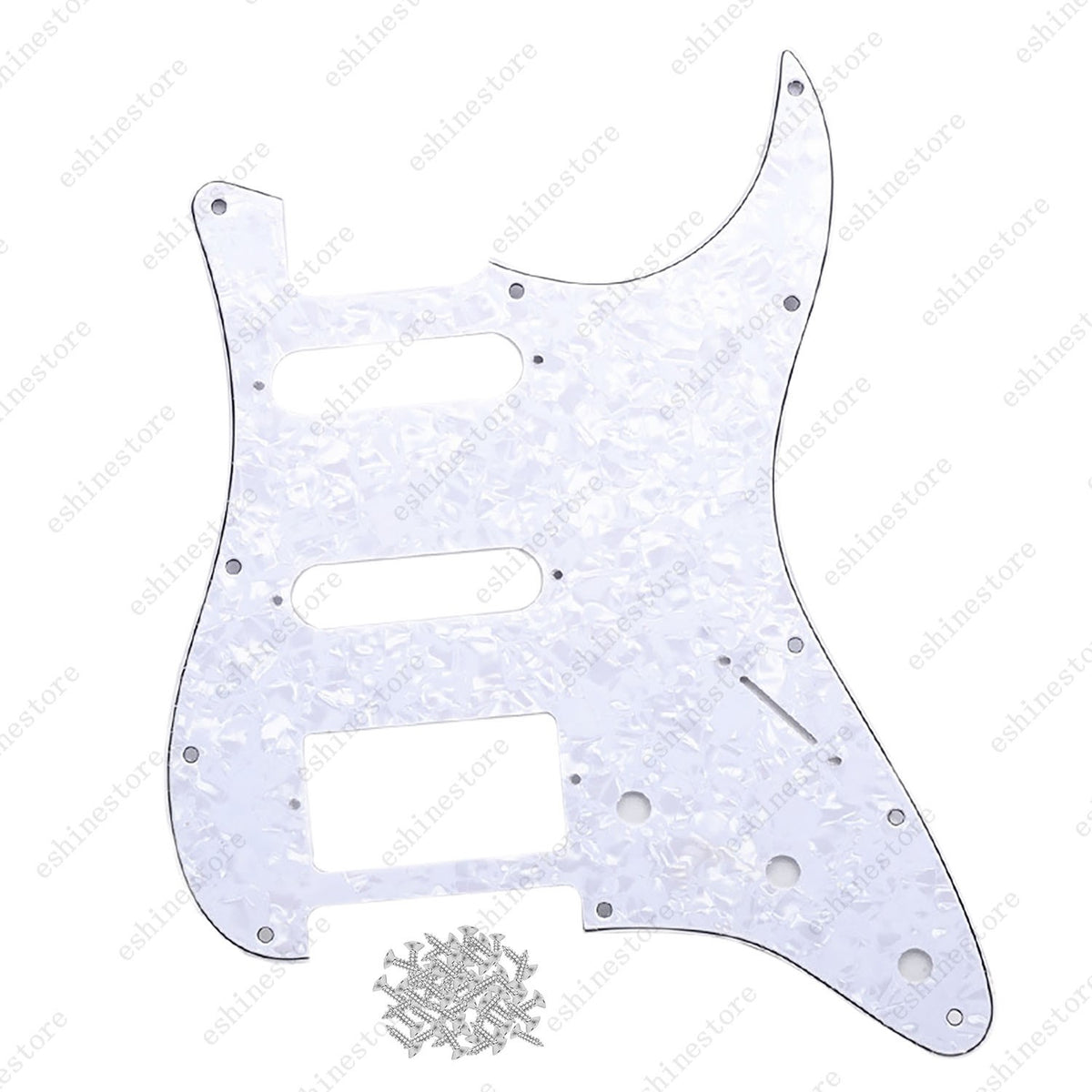 11 Holes SSH Strat Style Pickguard For Stratocaster Various Colors US Ship