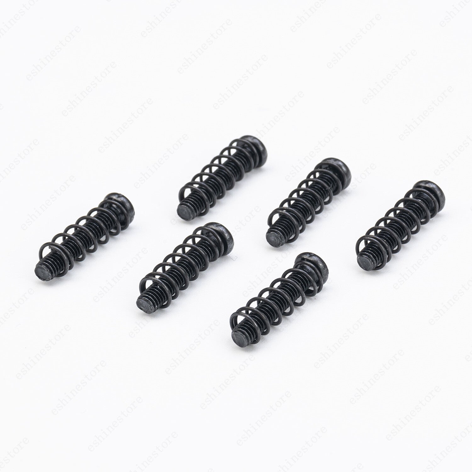 Guitar saddle screws and springs for bridge or tremolo M3 x 18mm in 3 Colors