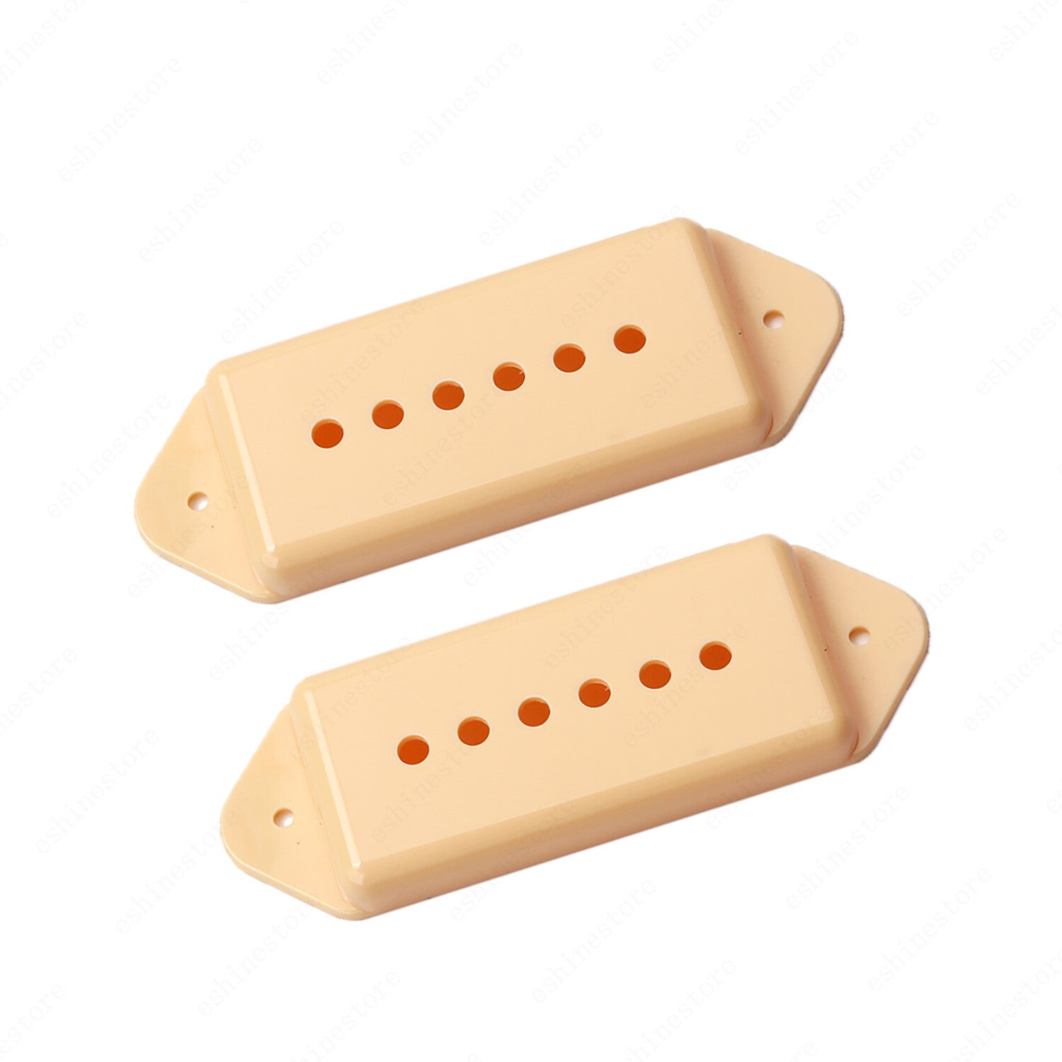 2x P90 Soapbar Dog Ear Pickup Cover Replacement 50 / 52mm Pole For Les Paul SG