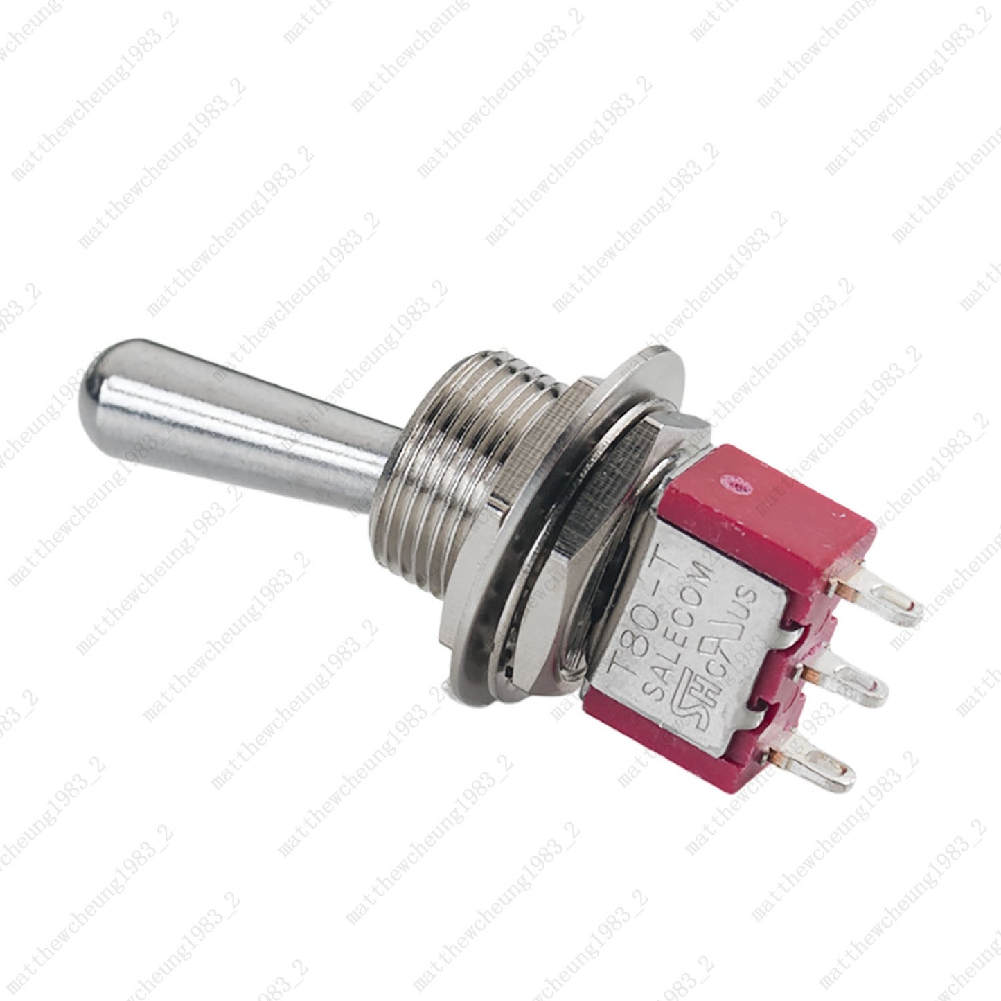 1/3/5 x Guitar/AMP Fat Bat Toggle Switch SPDT 3 Pin 2-Position ON-ON Sealed