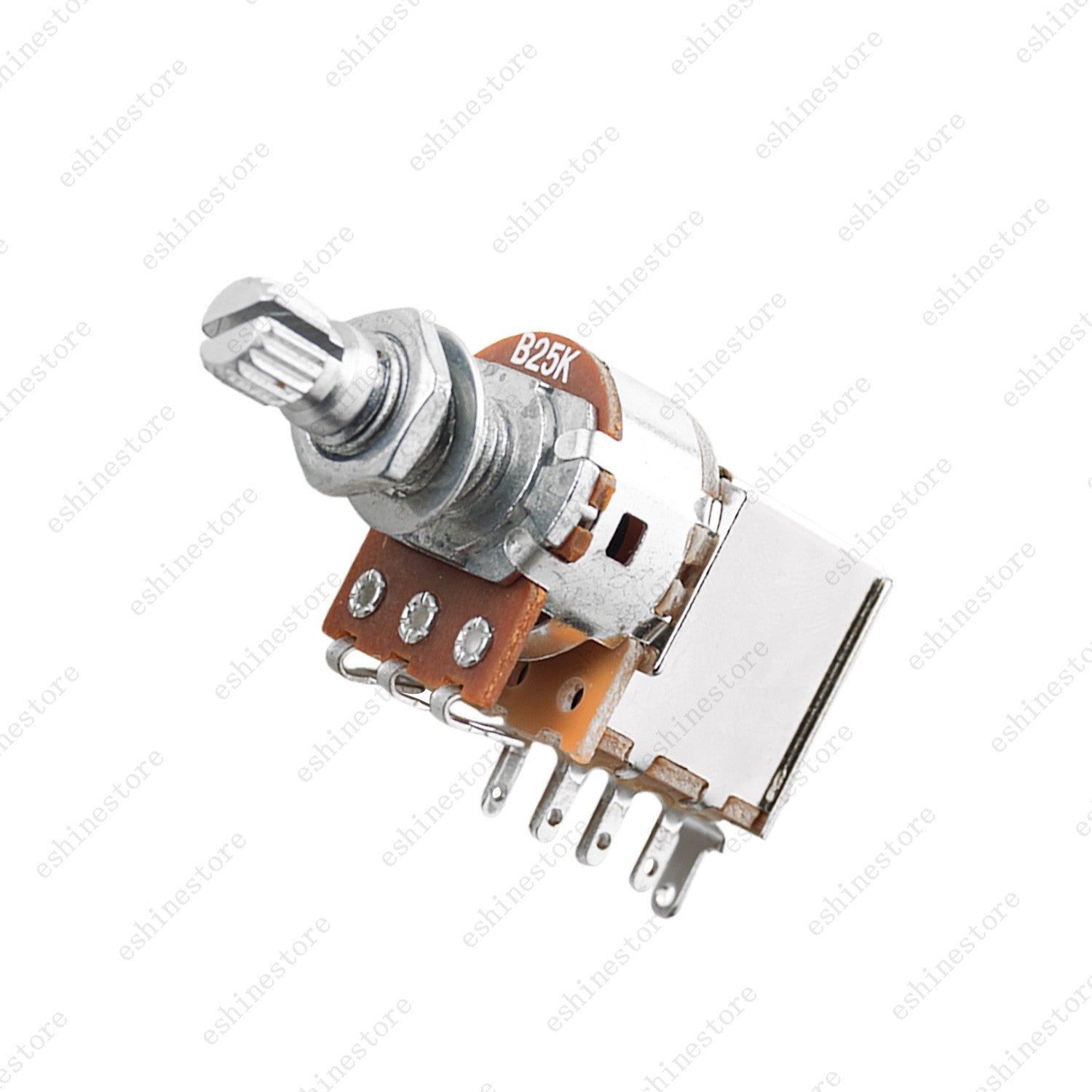 1pc Guitar Push Pull Potentiometer 18-Split Long Shaft - A/B/25K/50K Tone Volume