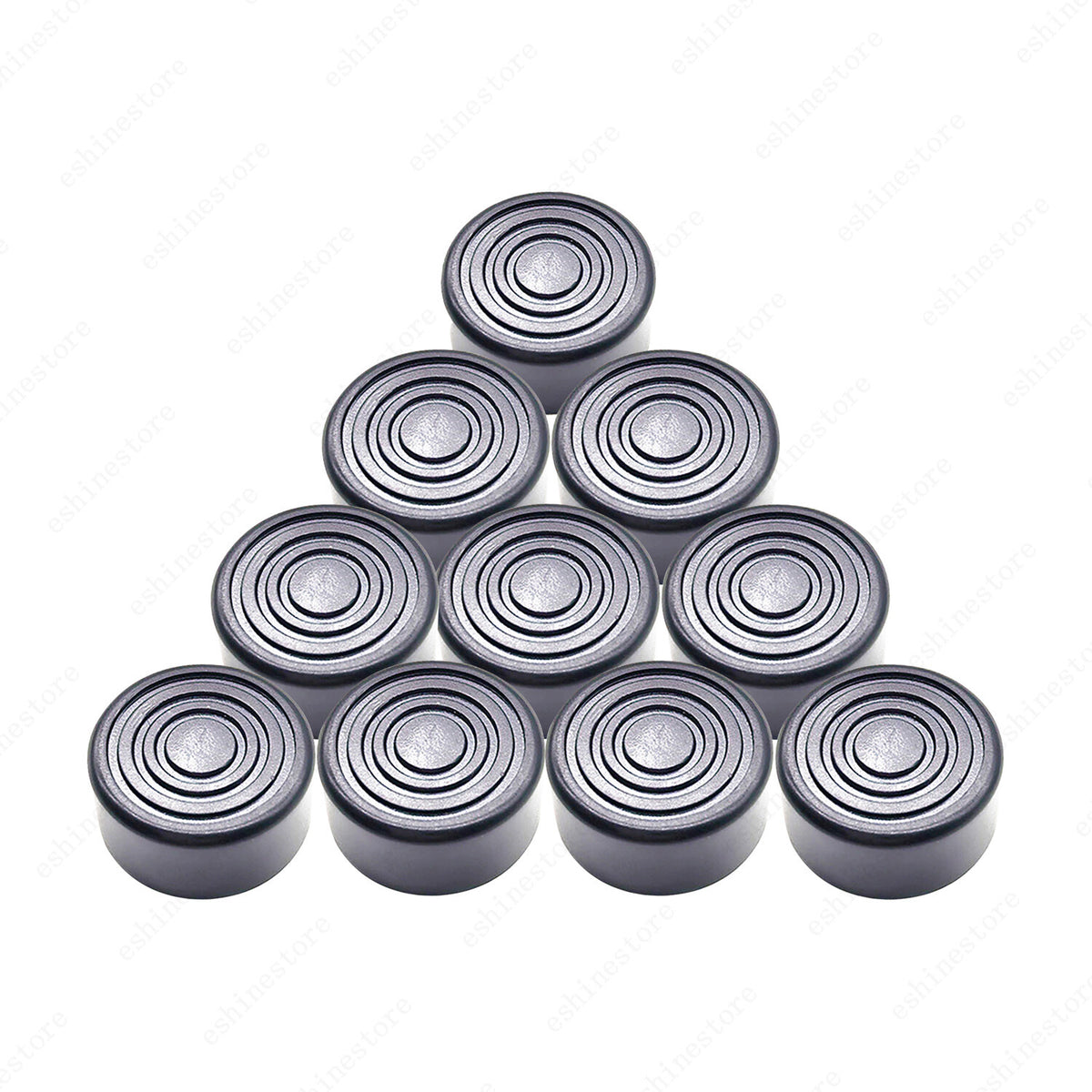 10 Pcs Guitar Effect Pedal Footswitch Toppers Foot Nail Cap Protection Cap
