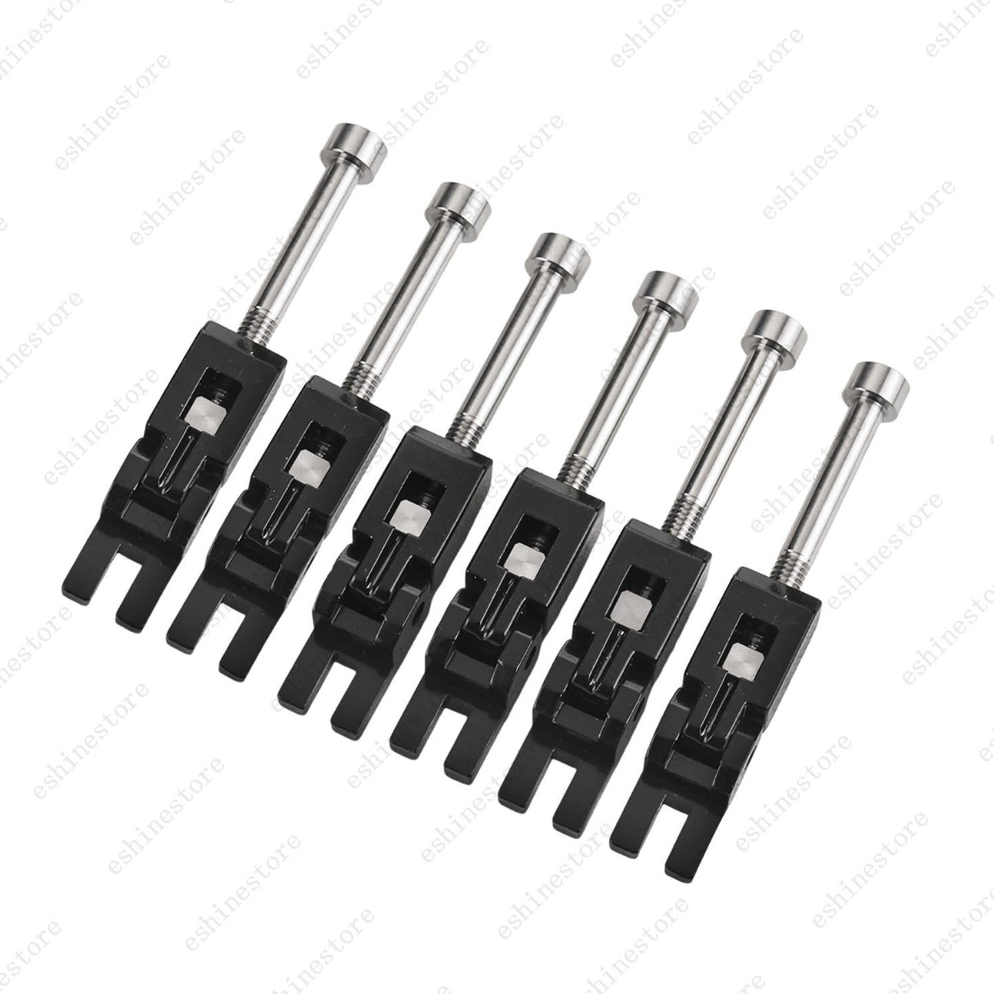 Double Locking Tremolo Bridge Saddles w/ Titanium Screw & Block For Floyd Rose