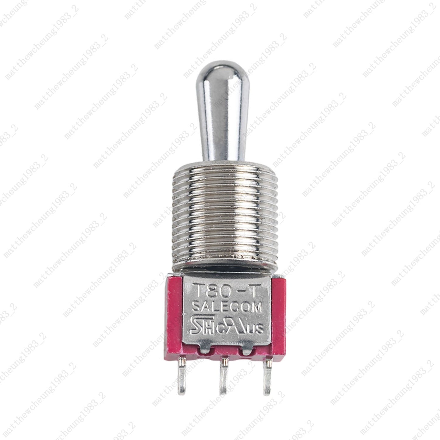 1/3/5 x Guitar Short Fat Bat Toggle Switch SPDT 3Pin 3-Position ON-OFF-ON Sealed