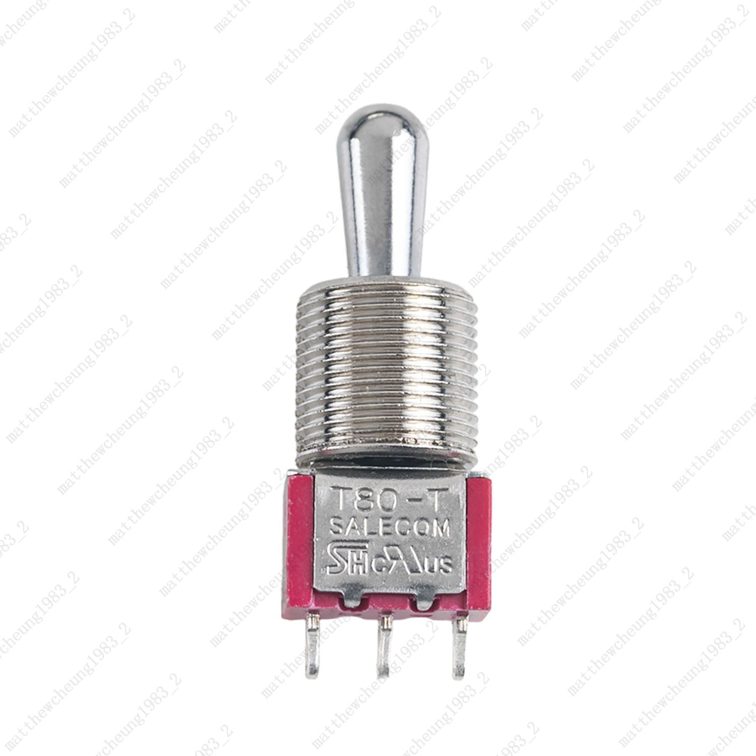 1/3/5 x Guitar Short Fat Bat Toggle Switch SPDT 3Pin 3-Position ON-OFF-ON Sealed