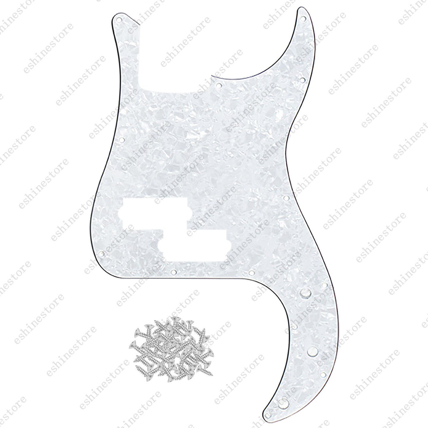 PB P Bass Pickguard 13 Hole Pick Guard Scratch Plate For 4-String Precision Bass