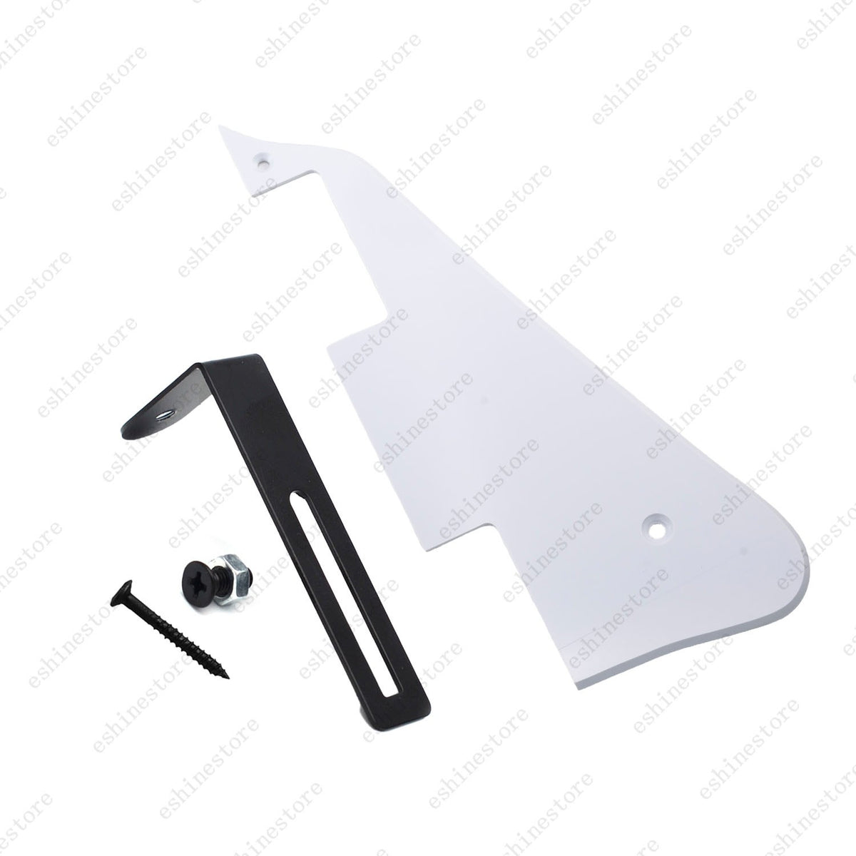 Multicolor Guitar Pickguard with Black Bracket Mounting Screws Set for Les Paul