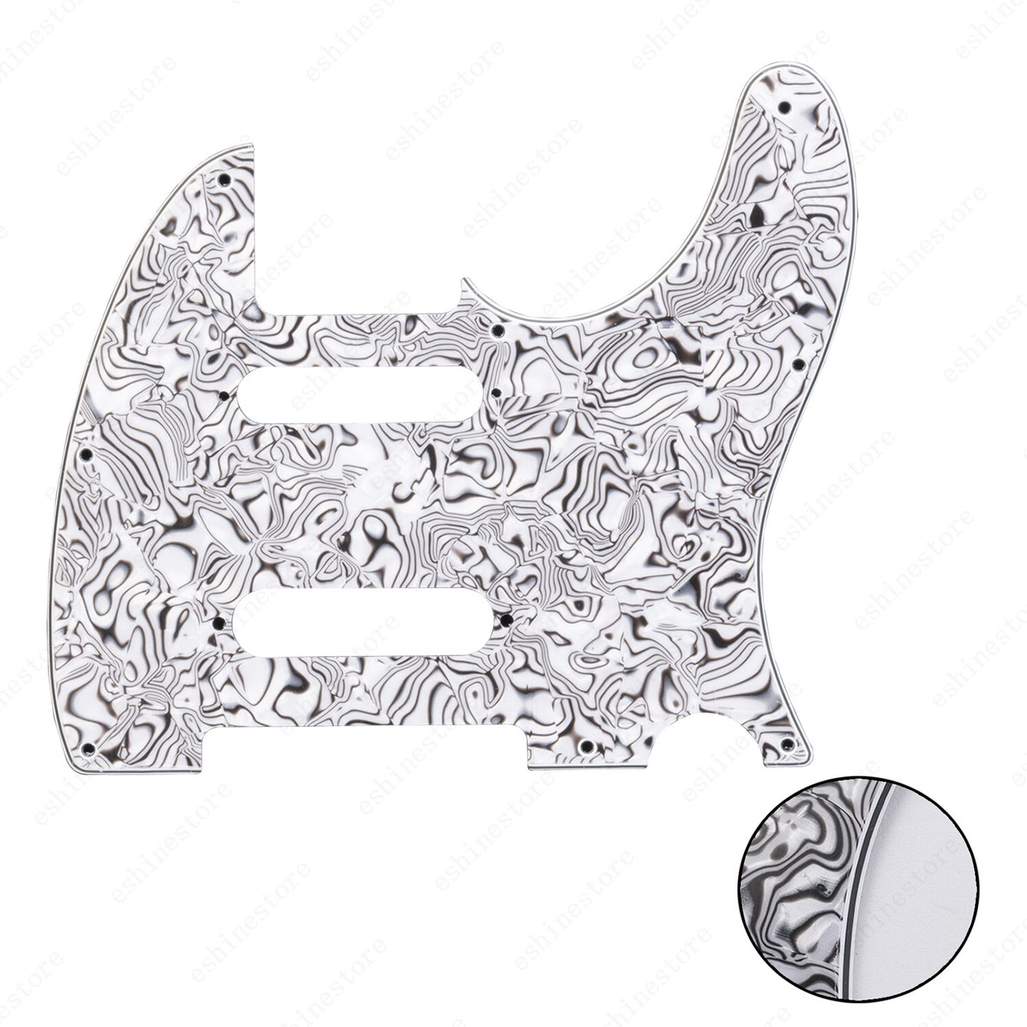 Guitar 3 Ply Pickguard Replacement For Nashville Telecaster style Multi Colors