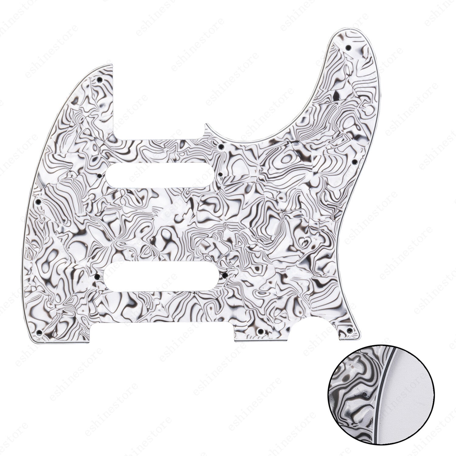 Guitar 3 Ply Pickguard Replacement For Nashville Telecaster style Multi Colors
