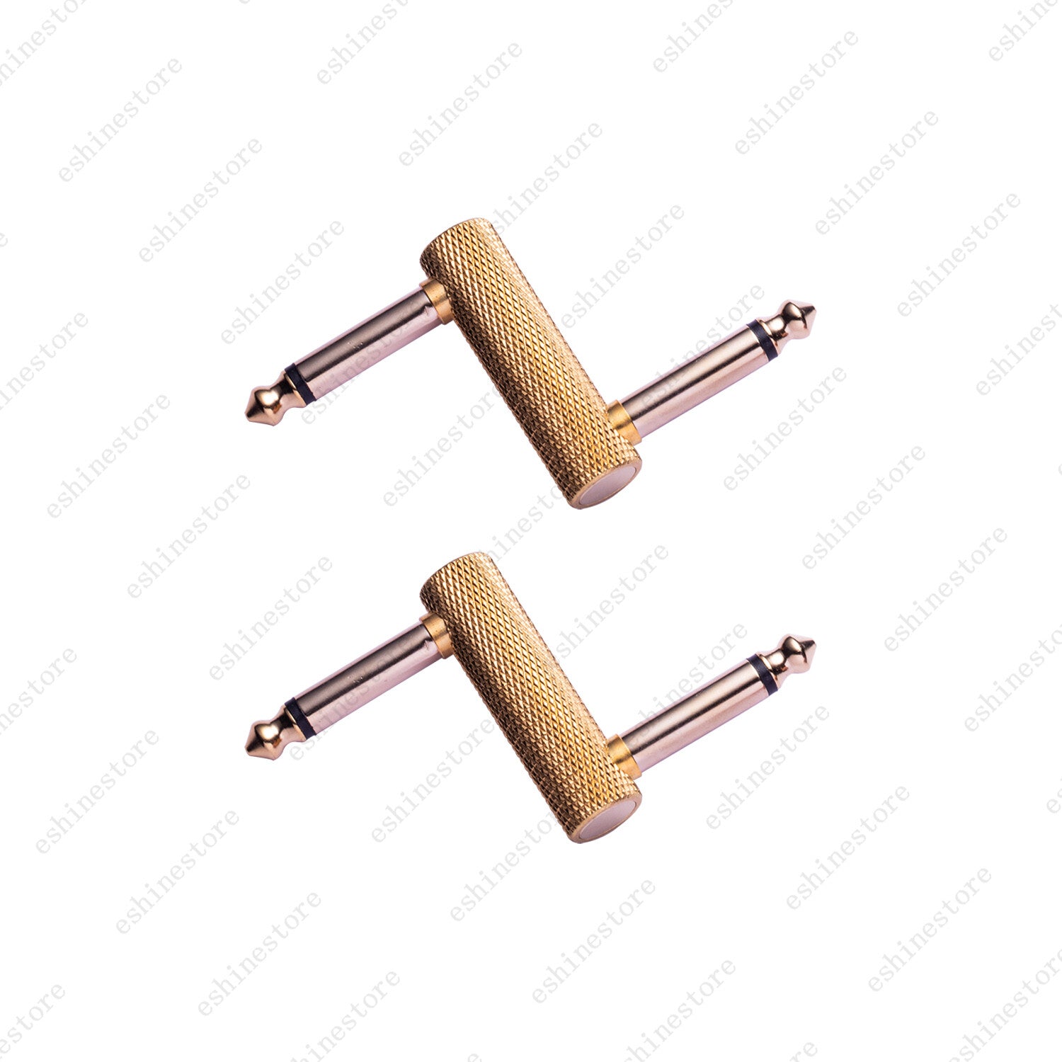 1/4'' 6.35mm Audio Adapter Plug Coupler Connector Used For Guitar Effect Pedal