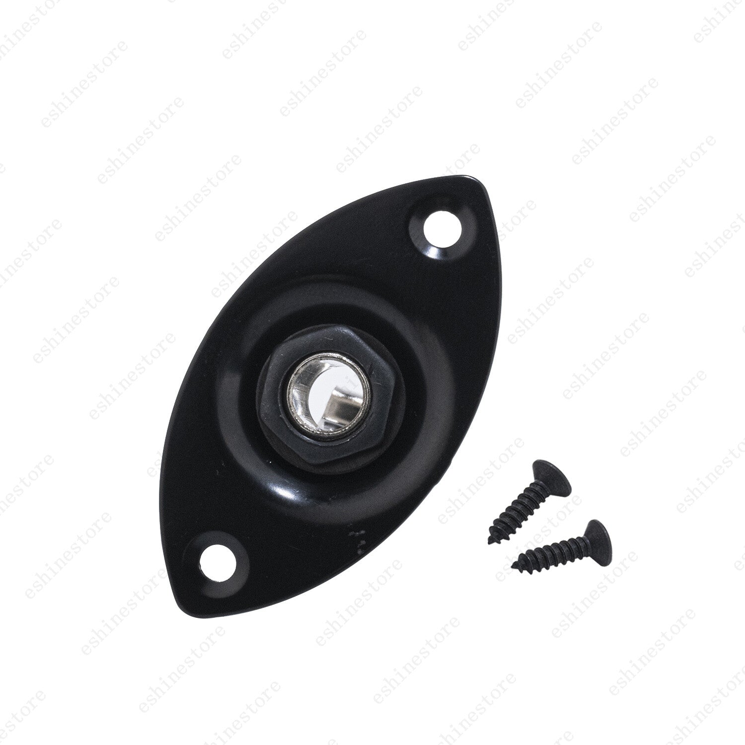 Electric Guitar Jack Plate Input Output Jackplate Oval For Telecaster Les Paul