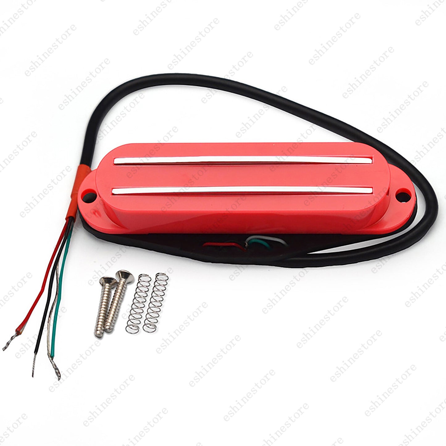 Alnico5 Dual Rails Guitar Pickup Mini Humbucker Pickup For Strat Guitar 12Colors