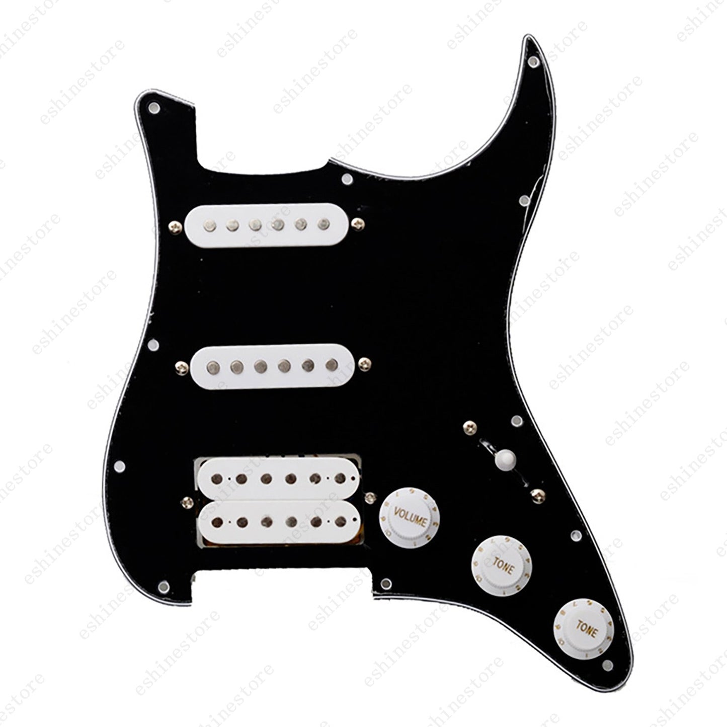 11 Hole SSH Strat Style Loaded Pickguard For Stratocaster Various Colors US SHIP