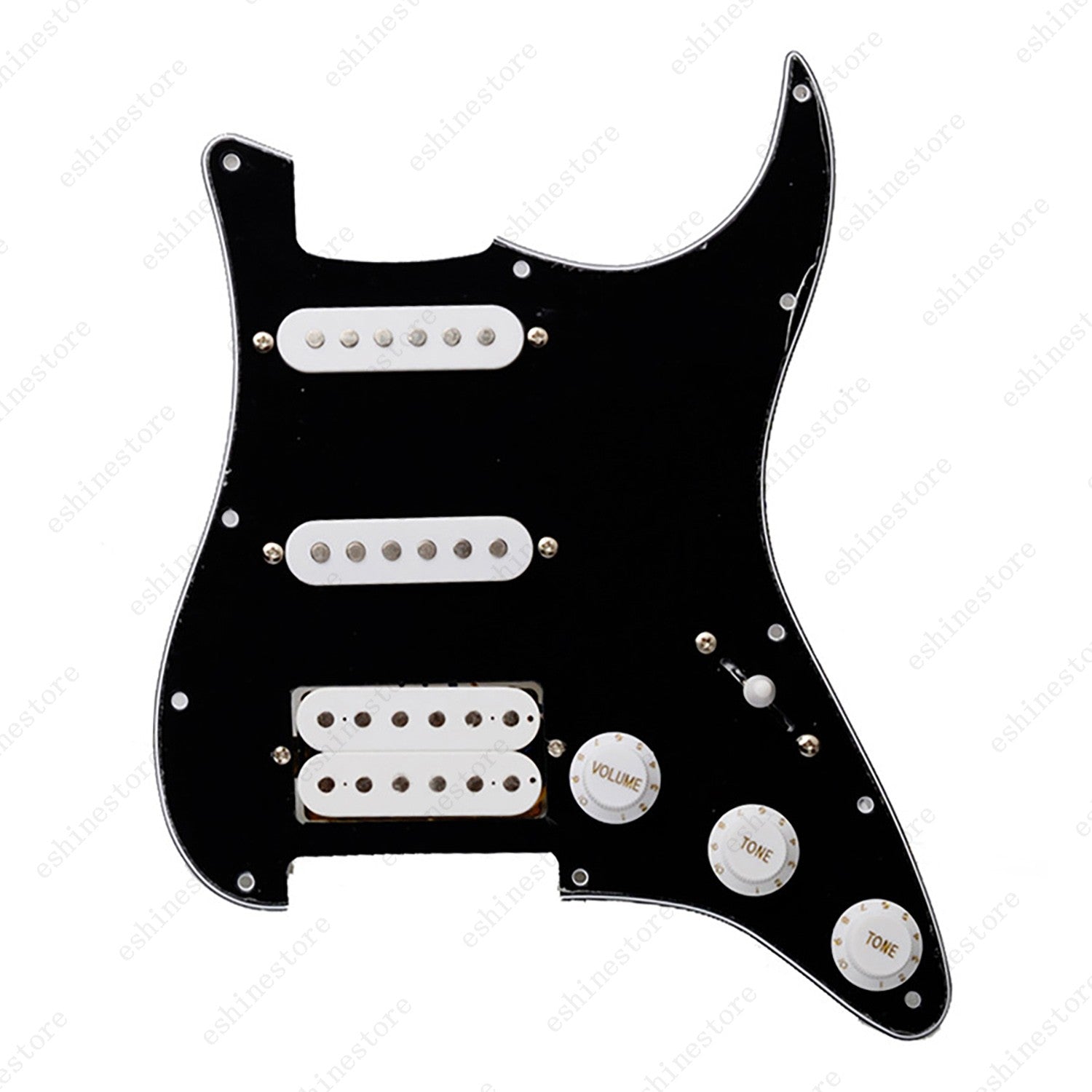 11 Hole SSH Strat Style Loaded Pickguard For Stratocaster Various Colors US SHIP