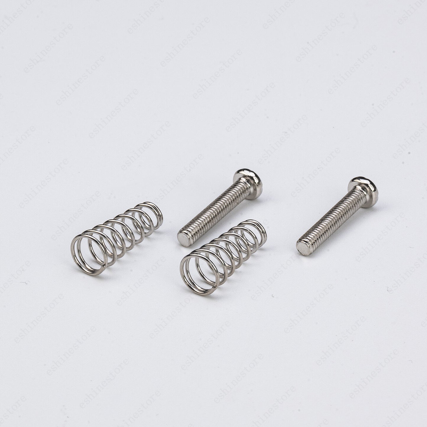 Guitar saddle adjusting screws and springs for bridge or tremolo 3mm x 18mm