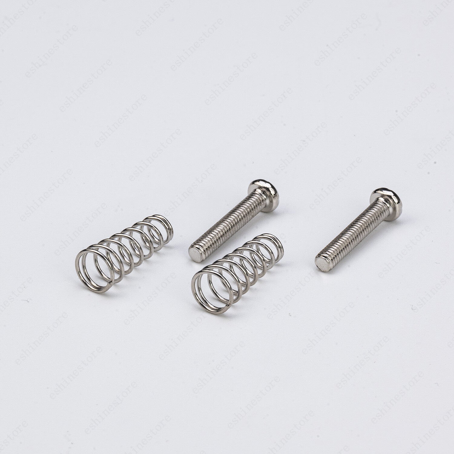 Guitar saddle adjusting screws and springs for bridge or tremolo 3mm x 18mm